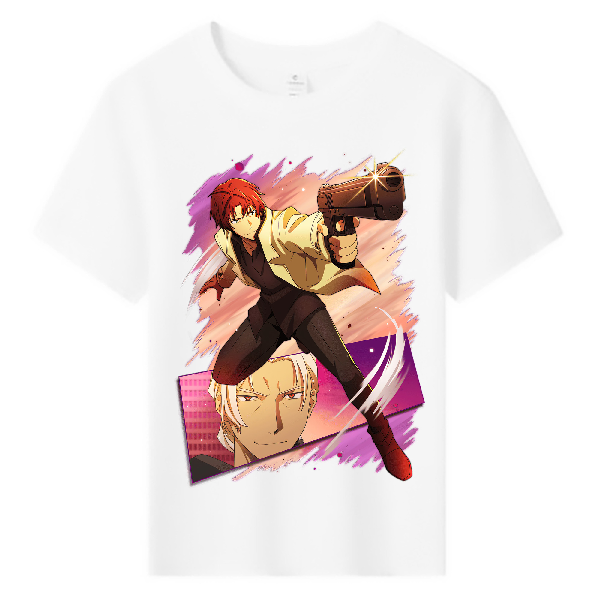 （画像用） 文豪ストレイドッグス Bungo Stray Dogs 綿100％キッズTシャツ（フロントプリント）