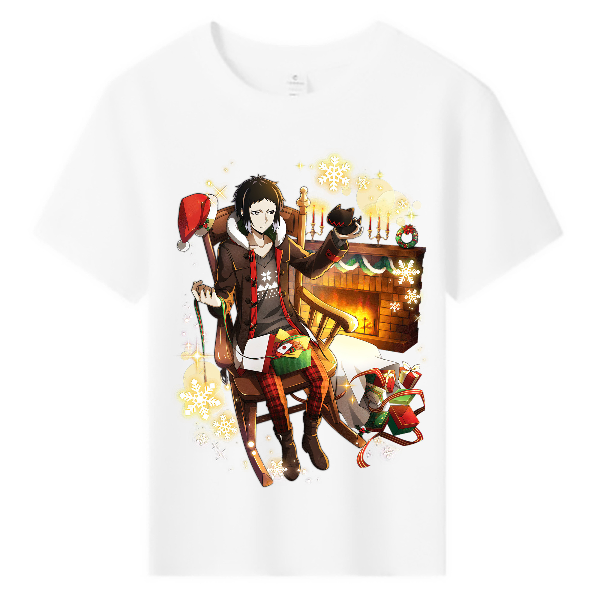 （画像用） 文豪ストレイドッグス Bungo Stray Dogs 綿100％キッズTシャツ（フロントプリント）
