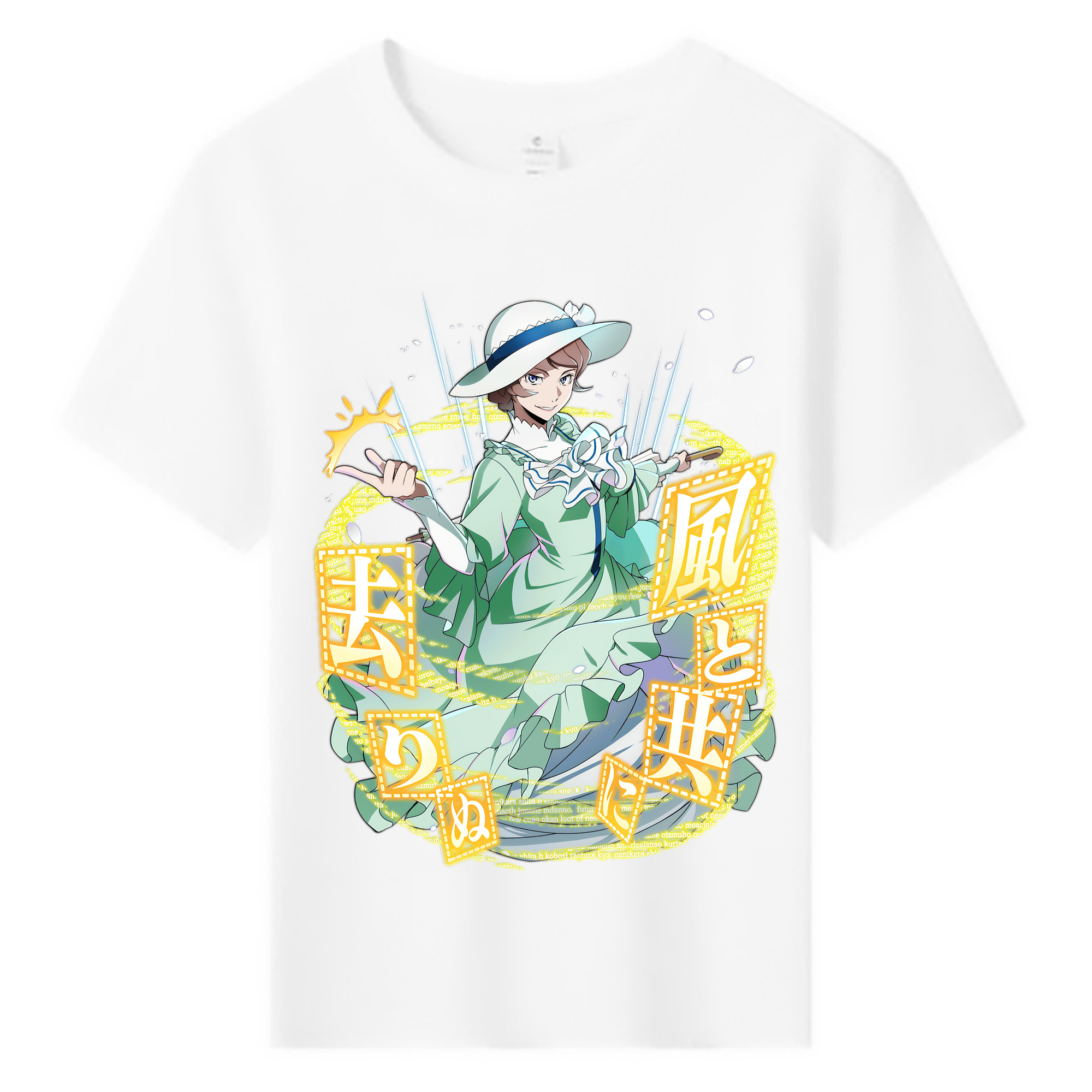 （画像用） 文豪ストレイドッグス Bungo Stray Dogs 綿100％キッズTシャツ（フロントプリント）