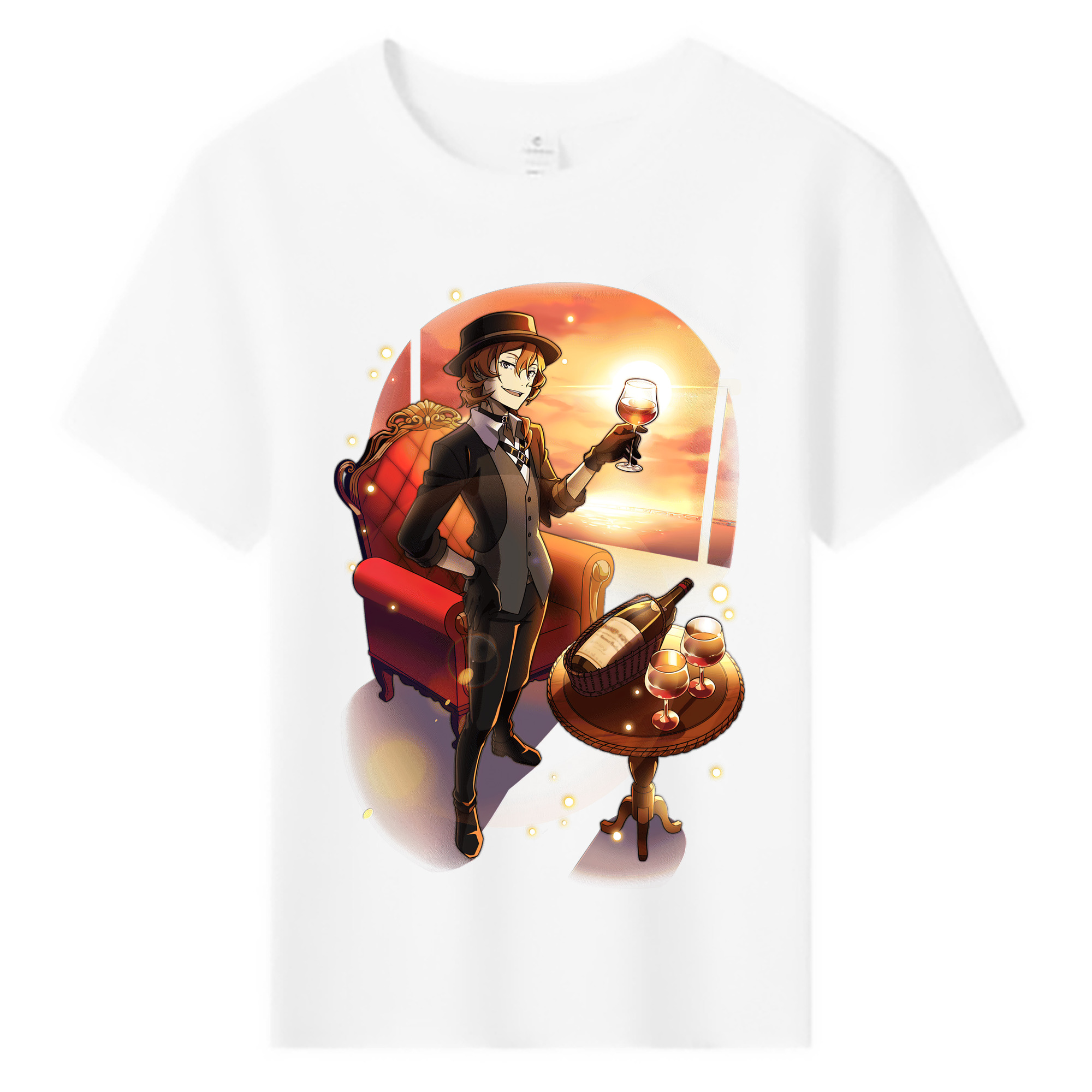 （画像用） 文豪ストレイドッグス Bungo Stray Dogs 綿100％キッズTシャツ（フロントプリント）