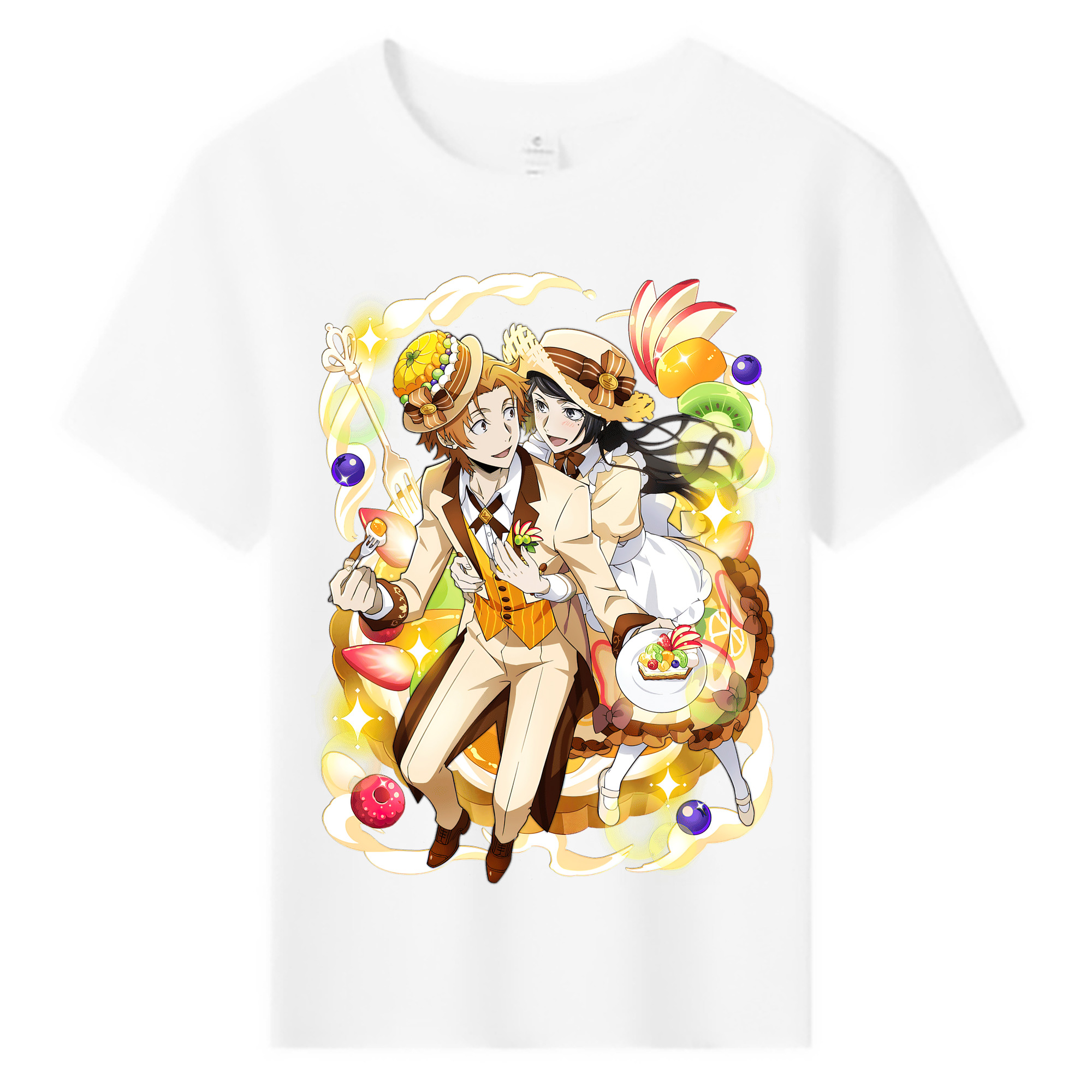 （画像用） 文豪ストレイドッグス Bungo Stray Dogs 綿100％キッズTシャツ（フロントプリント）