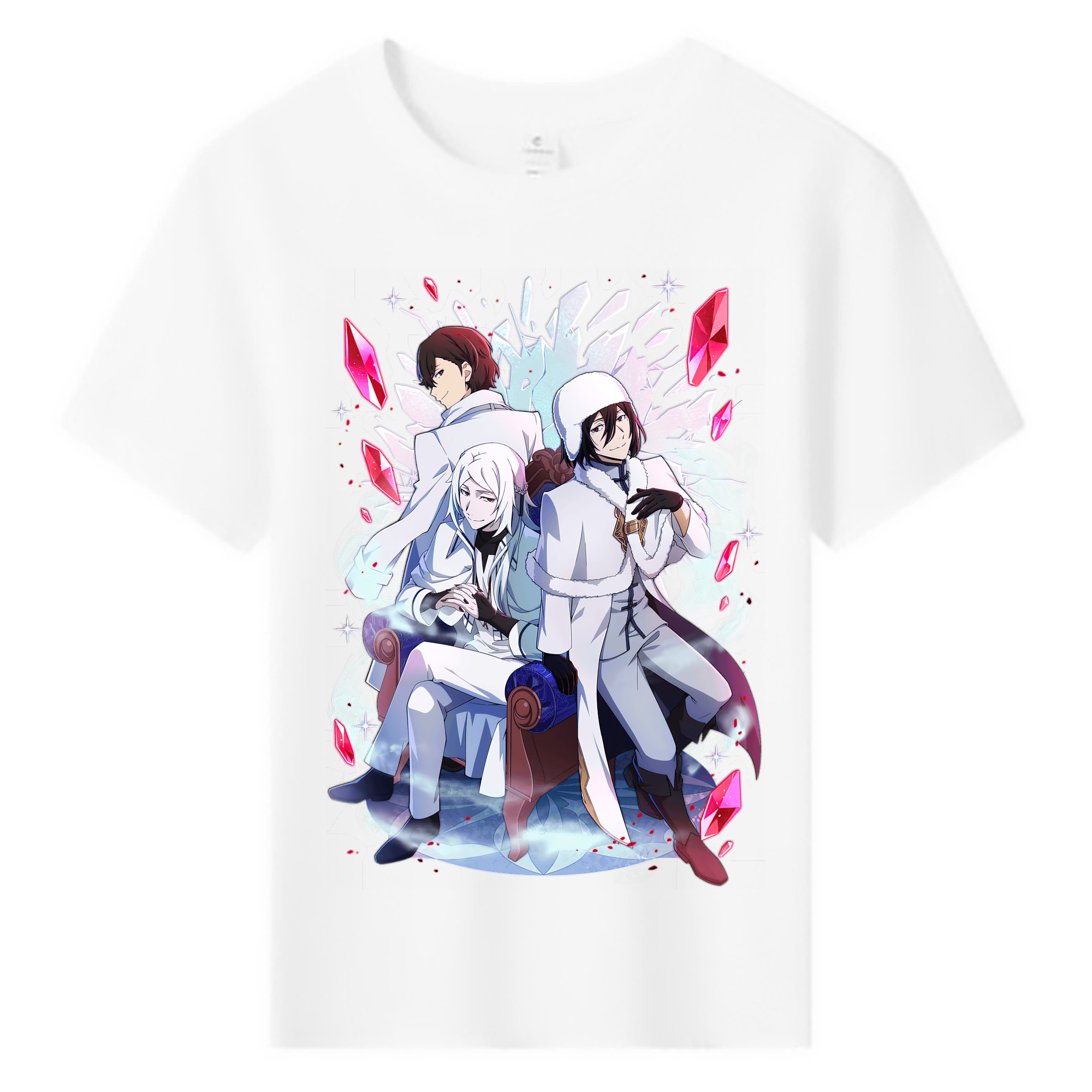 （画像用） 文豪ストレイドッグス Bungo Stray Dogs 綿100％キッズTシャツ（フロントプリント）