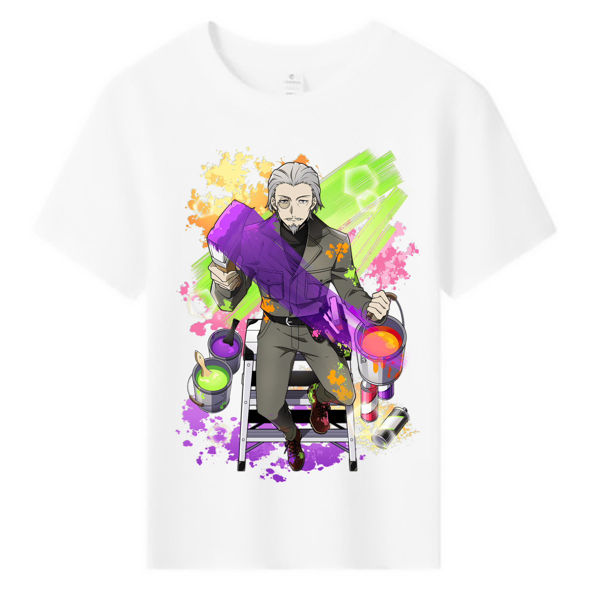 （画像用） 文豪ストレイドッグス Bungo Stray Dogs 綿100％キッズTシャツ（フロントプリント）