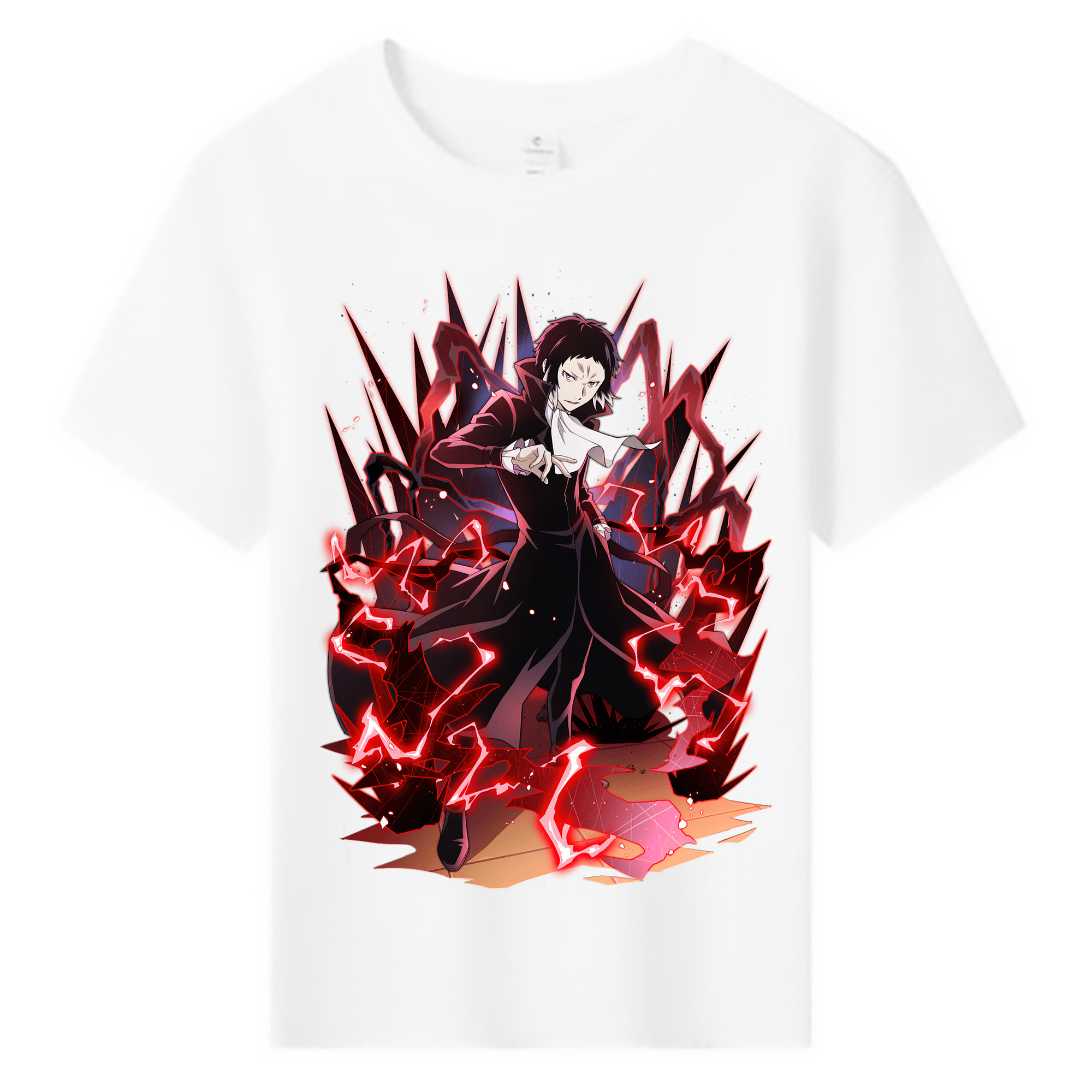 （画像用） 文豪ストレイドッグス Bungo Stray Dogs 綿100％キッズTシャツ（フロントプリント）
