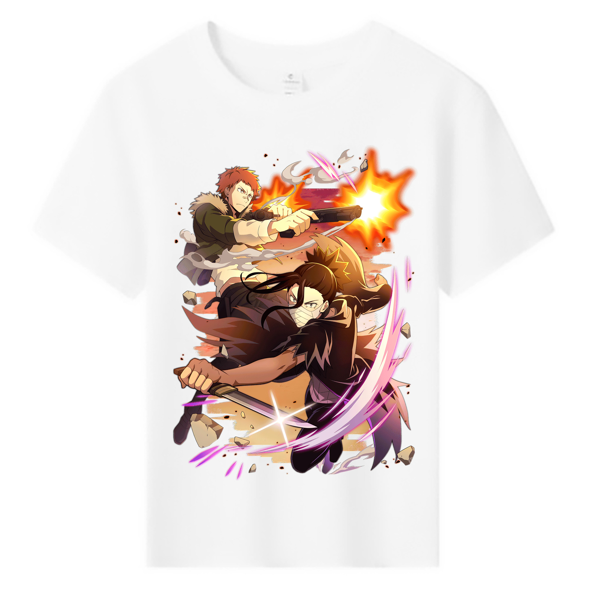 （画像用） 文豪ストレイドッグス Bungo Stray Dogs 綿100％キッズTシャツ（フロントプリント）