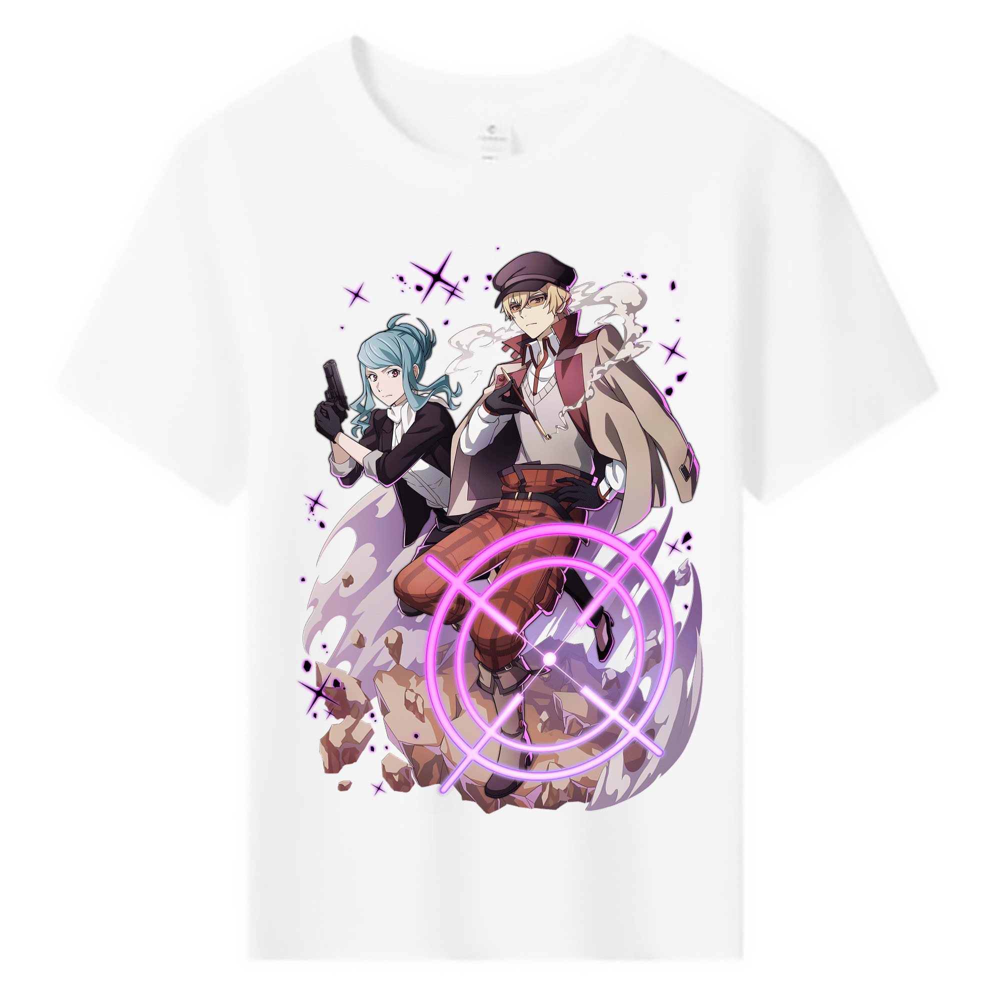 （画像用） 文豪ストレイドッグス Bungo Stray Dogs 綿100％キッズTシャツ（フロントプリント）