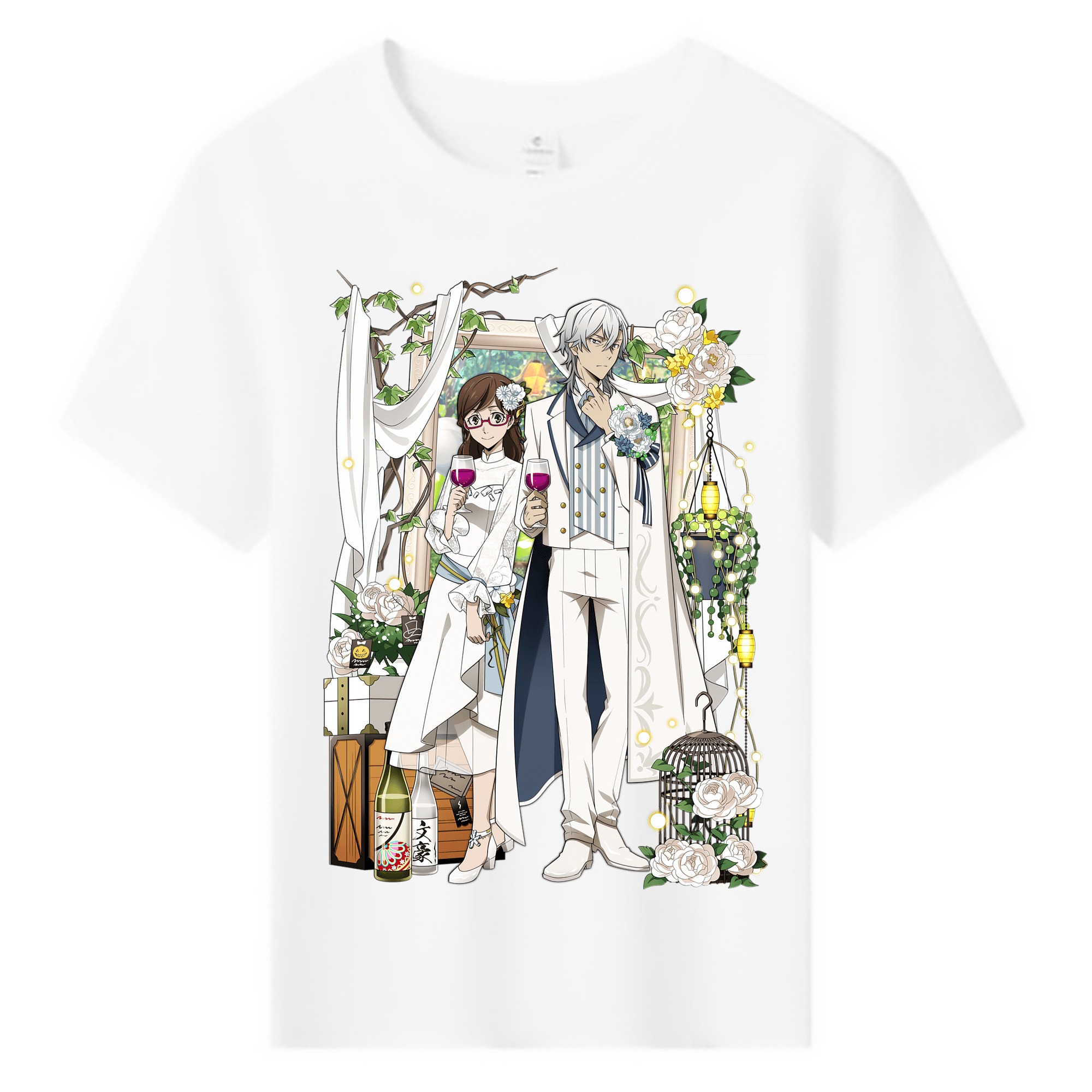 （画像用） 文豪ストレイドッグス Bungo Stray Dogs 綿100％キッズTシャツ（フロントプリント）