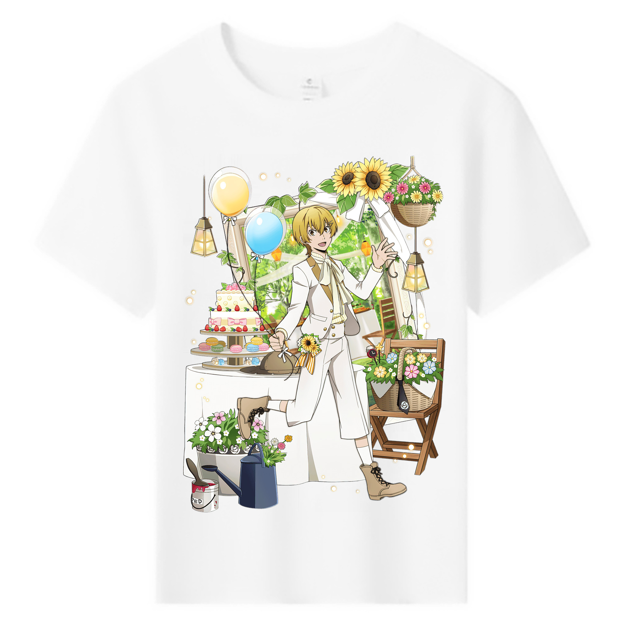（画像用） 文豪ストレイドッグス Bungo Stray Dogs 綿100％キッズTシャツ（フロントプリント）