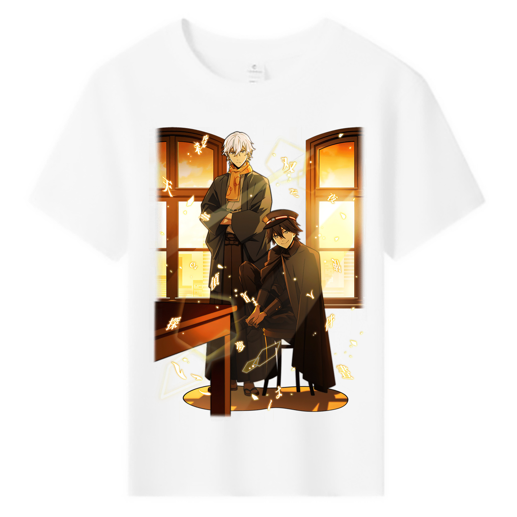 （画像用） 文豪ストレイドッグス Bungo Stray Dogs 綿100％キッズTシャツ（フロントプリント）