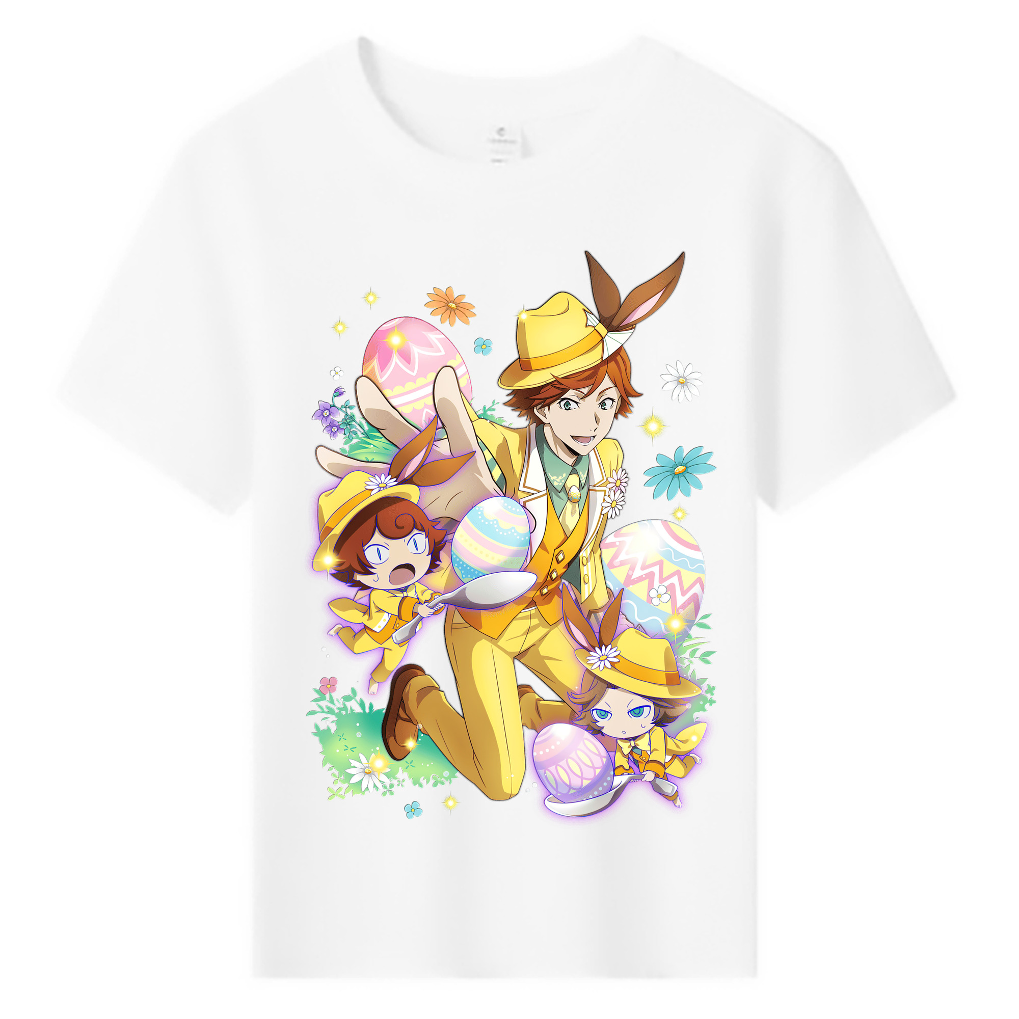 （画像用） 文豪ストレイドッグス Bungo Stray Dogs 綿100％キッズTシャツ（フロントプリント）
