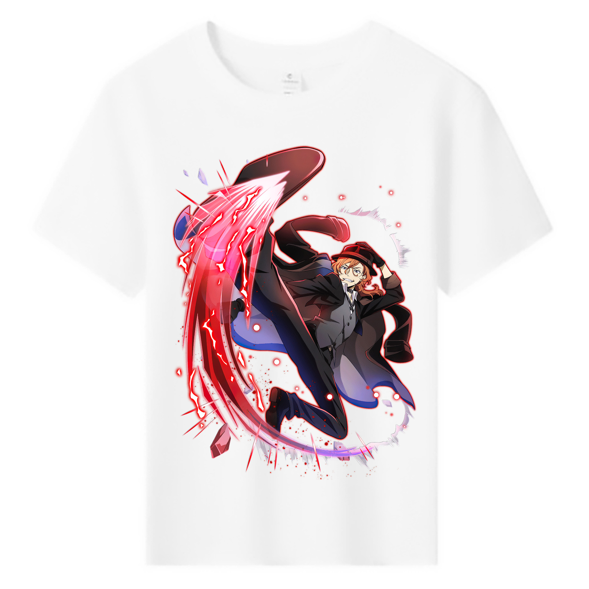 （画像用） 文豪ストレイドッグス Bungo Stray Dogs 綿100％キッズTシャツ（フロントプリント）