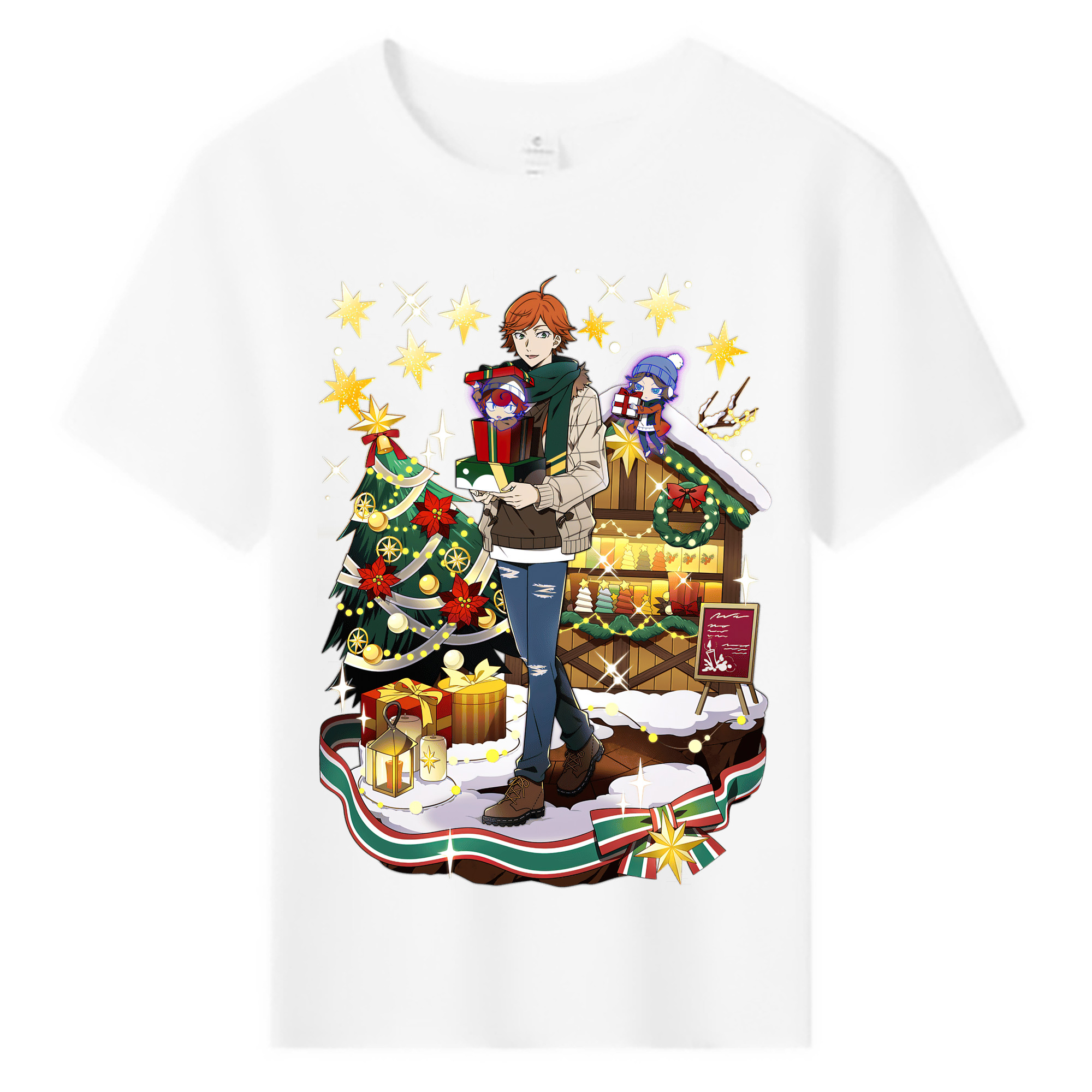 （画像用） 文豪ストレイドッグス Bungo Stray Dogs 綿100％キッズTシャツ（フロントプリント）