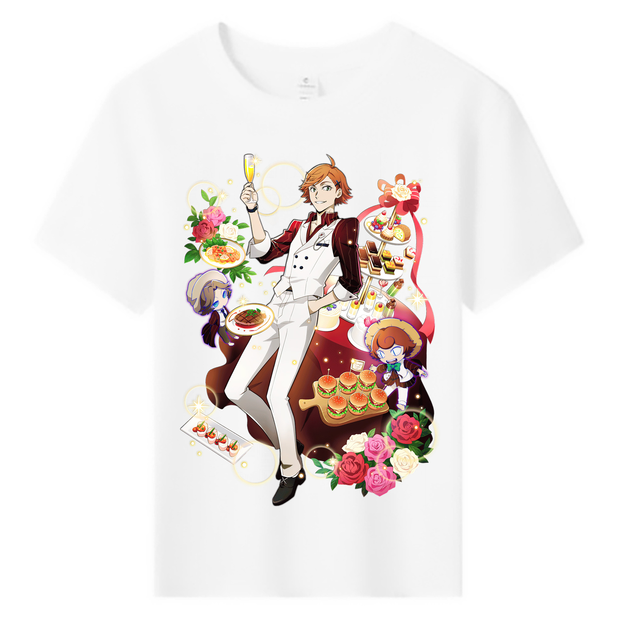 （画像用） 文豪ストレイドッグス Bungo Stray Dogs 綿100％キッズTシャツ（フロントプリント）