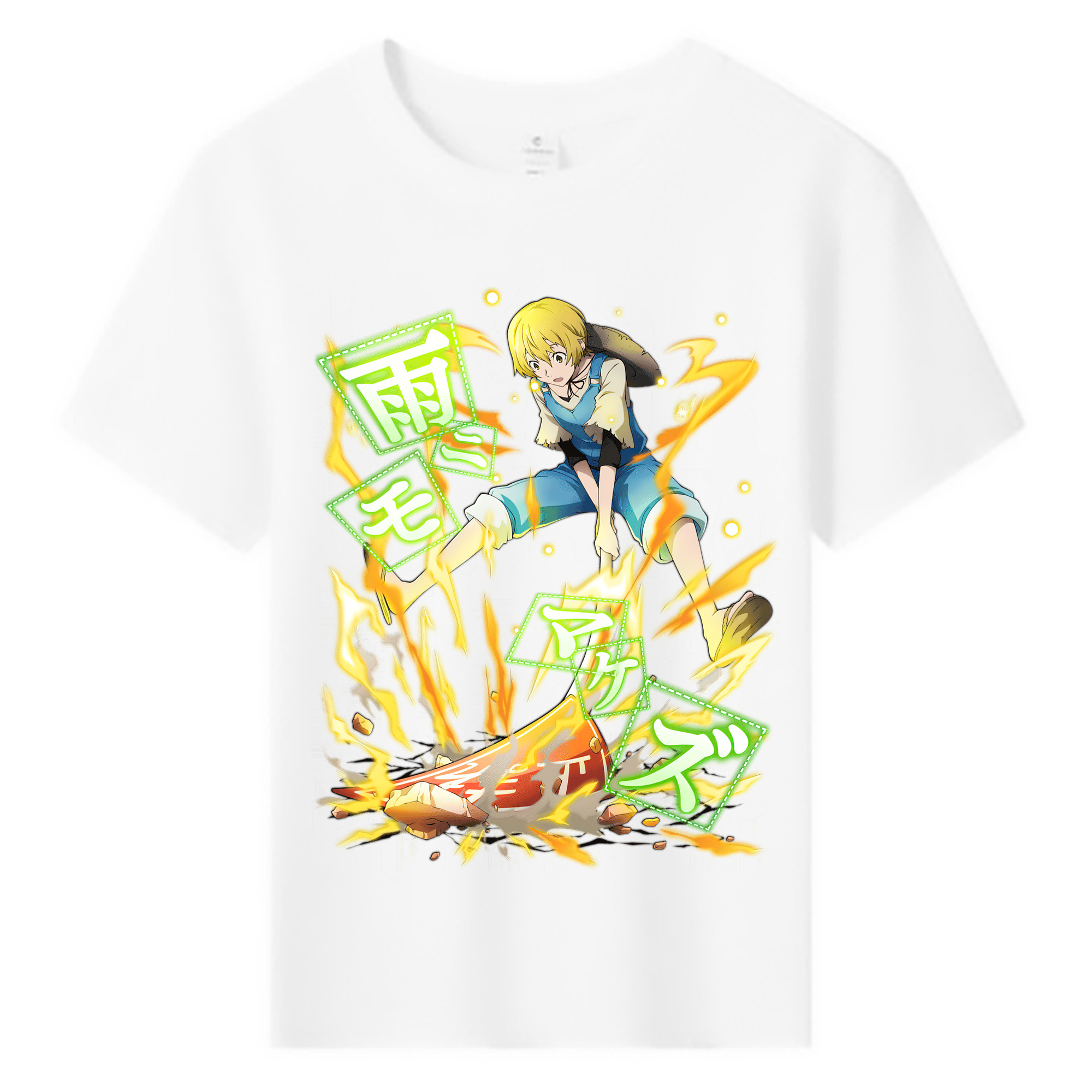 （画像用） 文豪ストレイドッグス Bungo Stray Dogs 綿100％キッズTシャツ（フロントプリント）