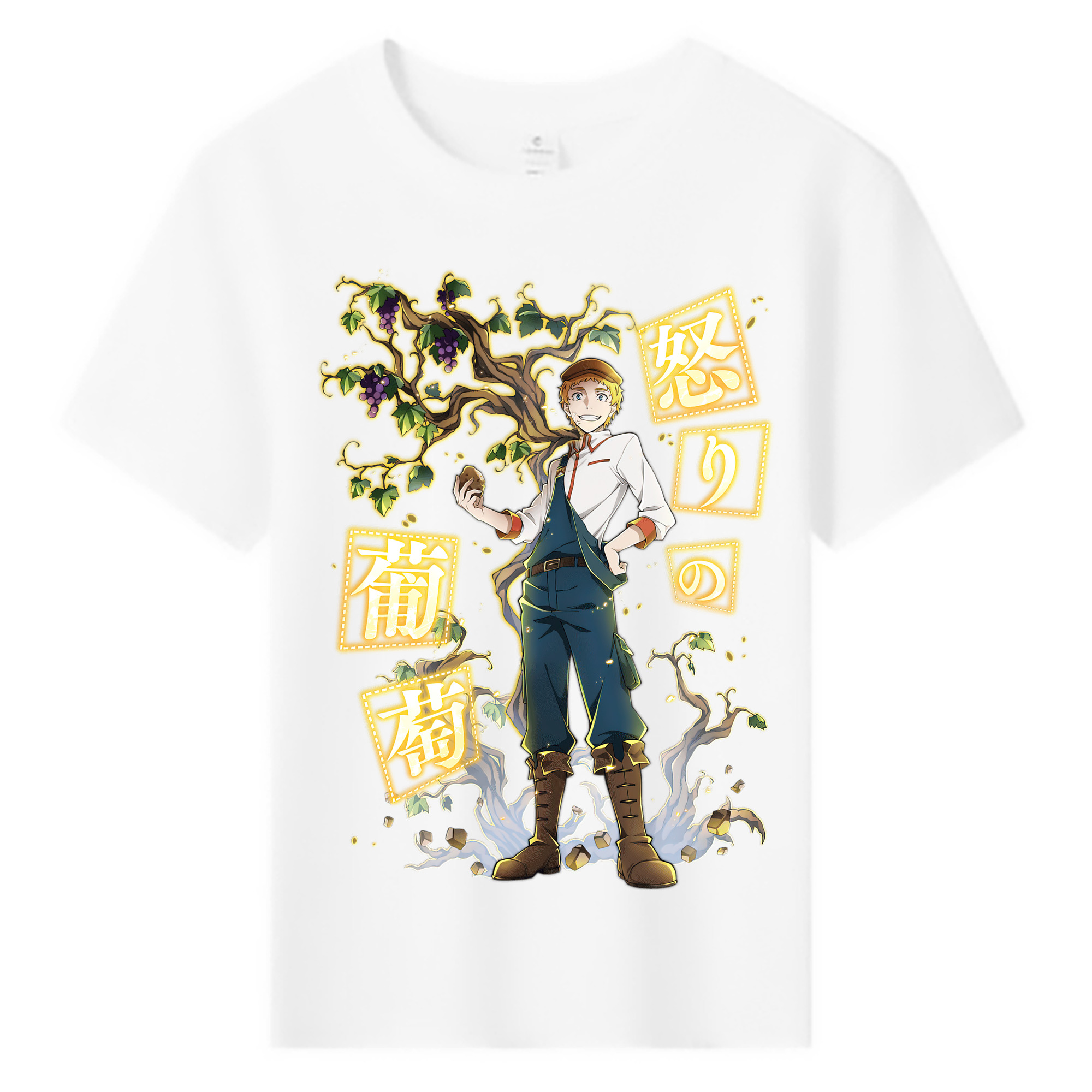 （画像用） 文豪ストレイドッグス Bungo Stray Dogs 綿100％キッズTシャツ（フロントプリント）