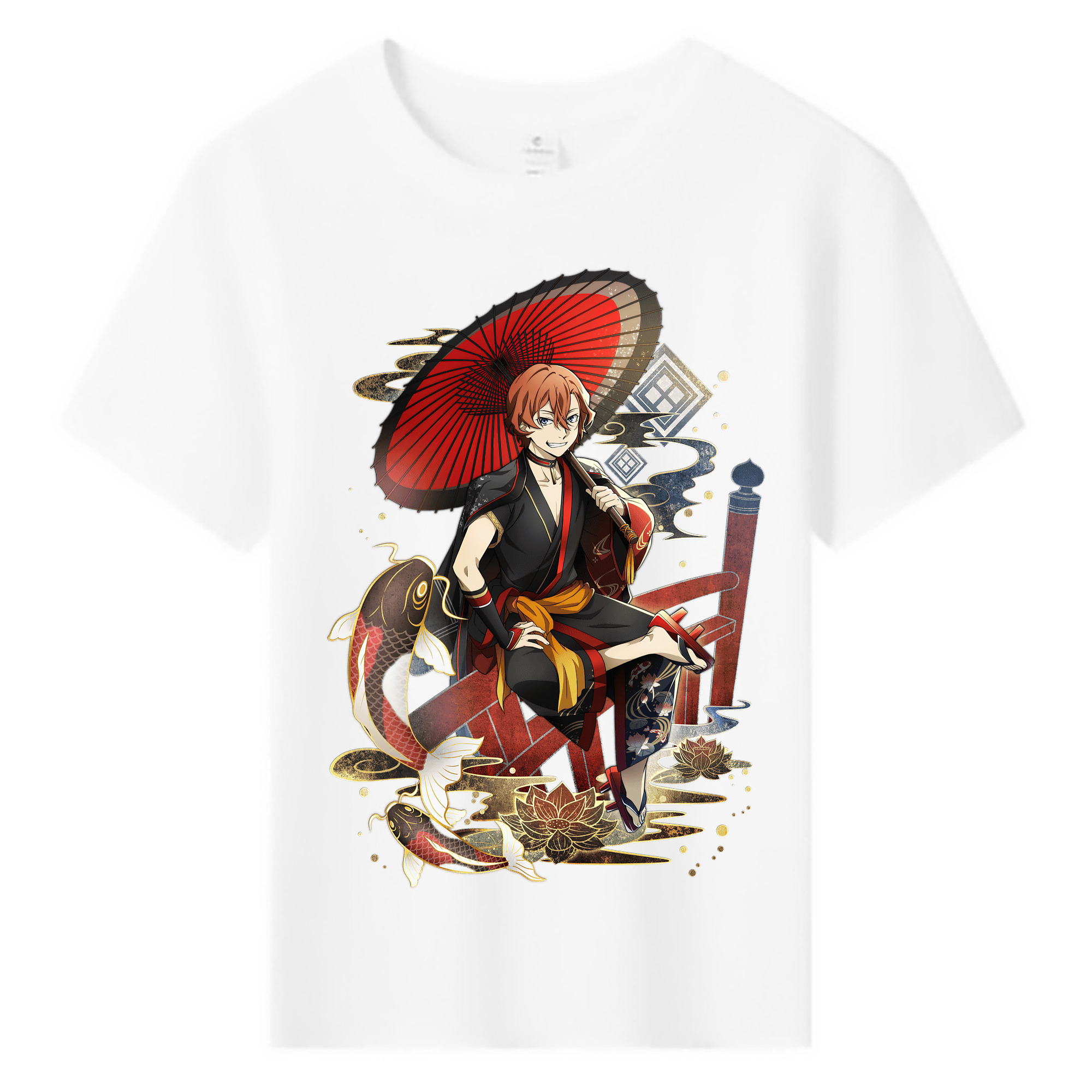 （画像用） 文豪ストレイドッグス Bungo Stray Dogs 綿100％キッズTシャツ（フロントプリント）