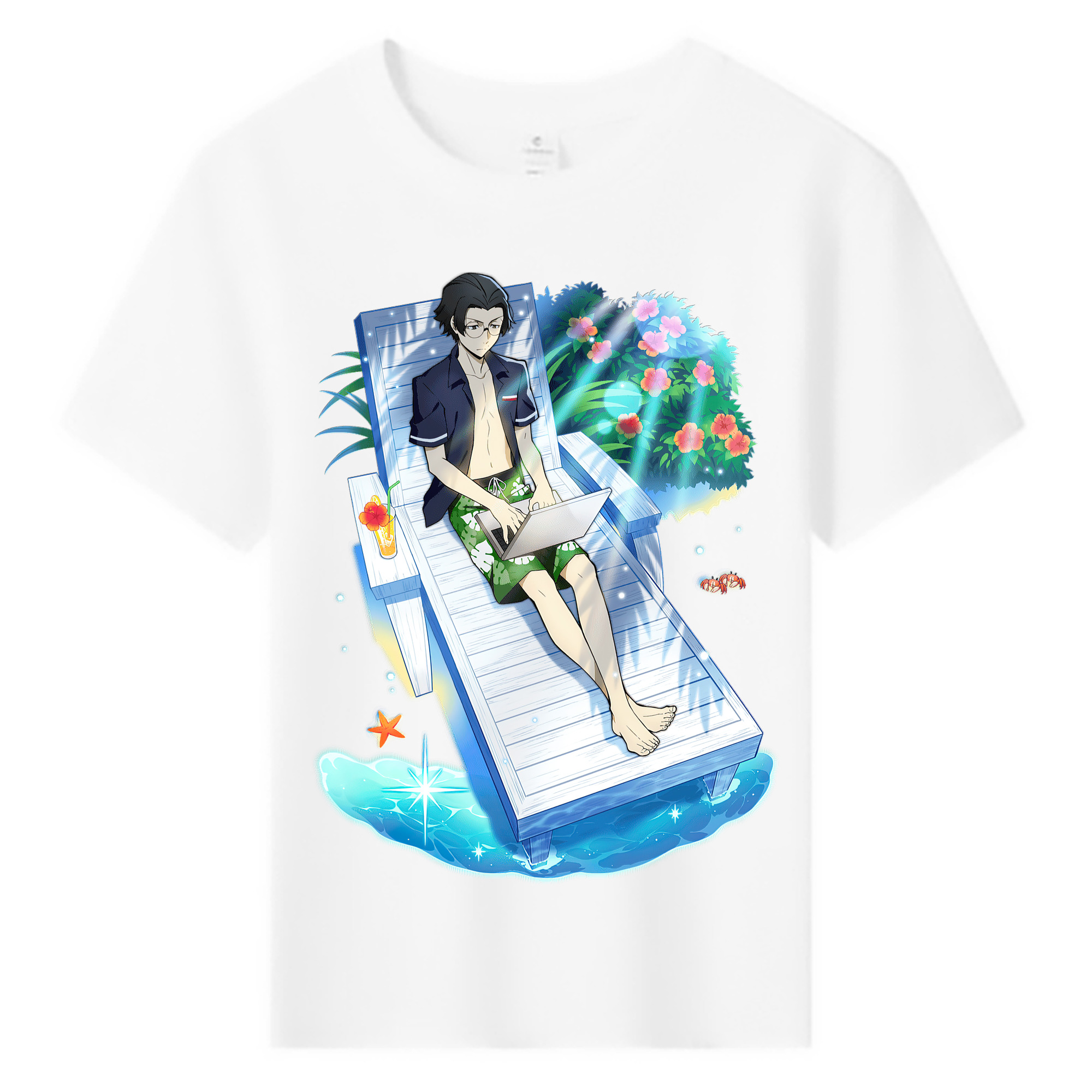 （画像用） 文豪ストレイドッグス Bungo Stray Dogs 綿100％キッズTシャツ（フロントプリント）