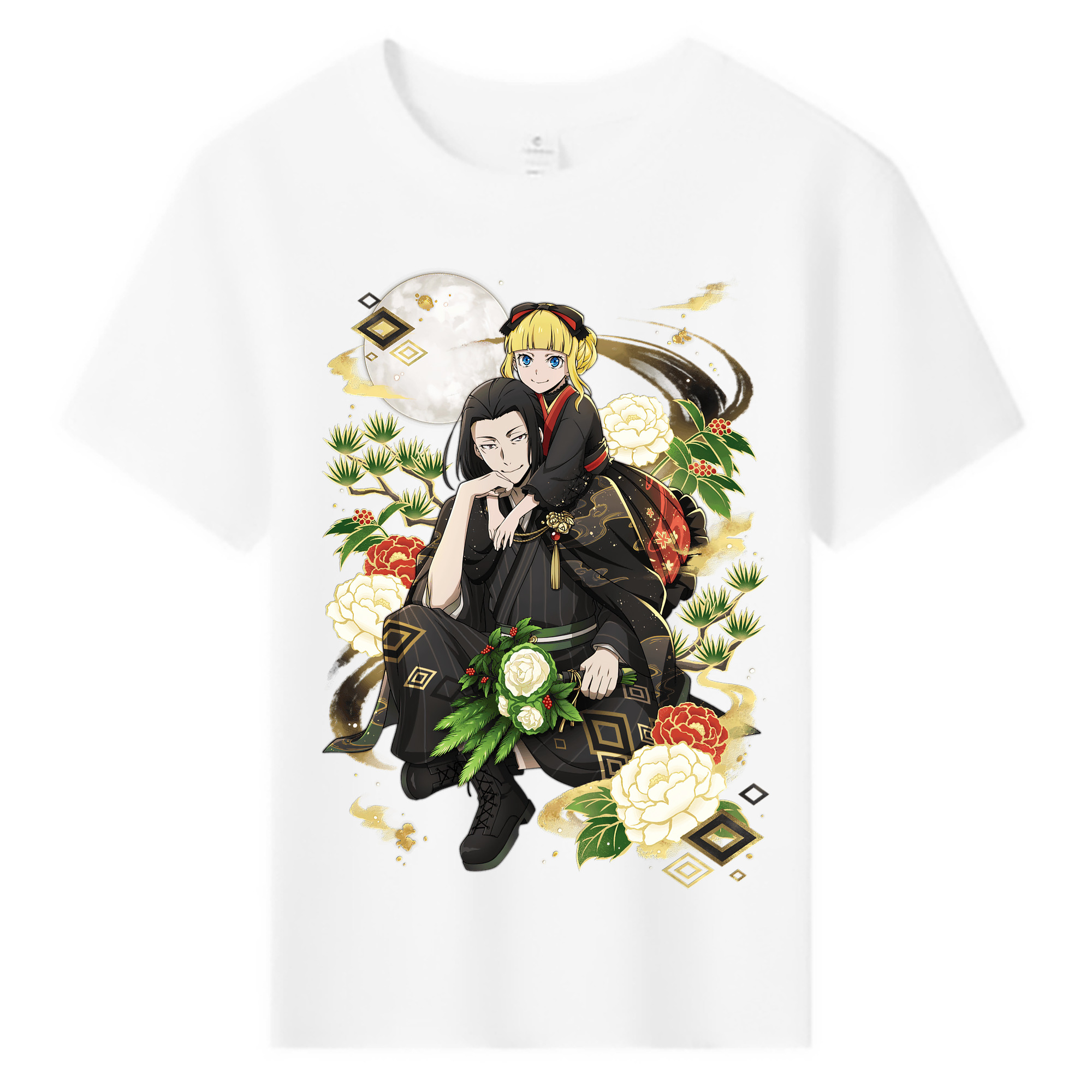 （画像用） 文豪ストレイドッグス Bungo Stray Dogs 綿100％キッズTシャツ（フロントプリント）
