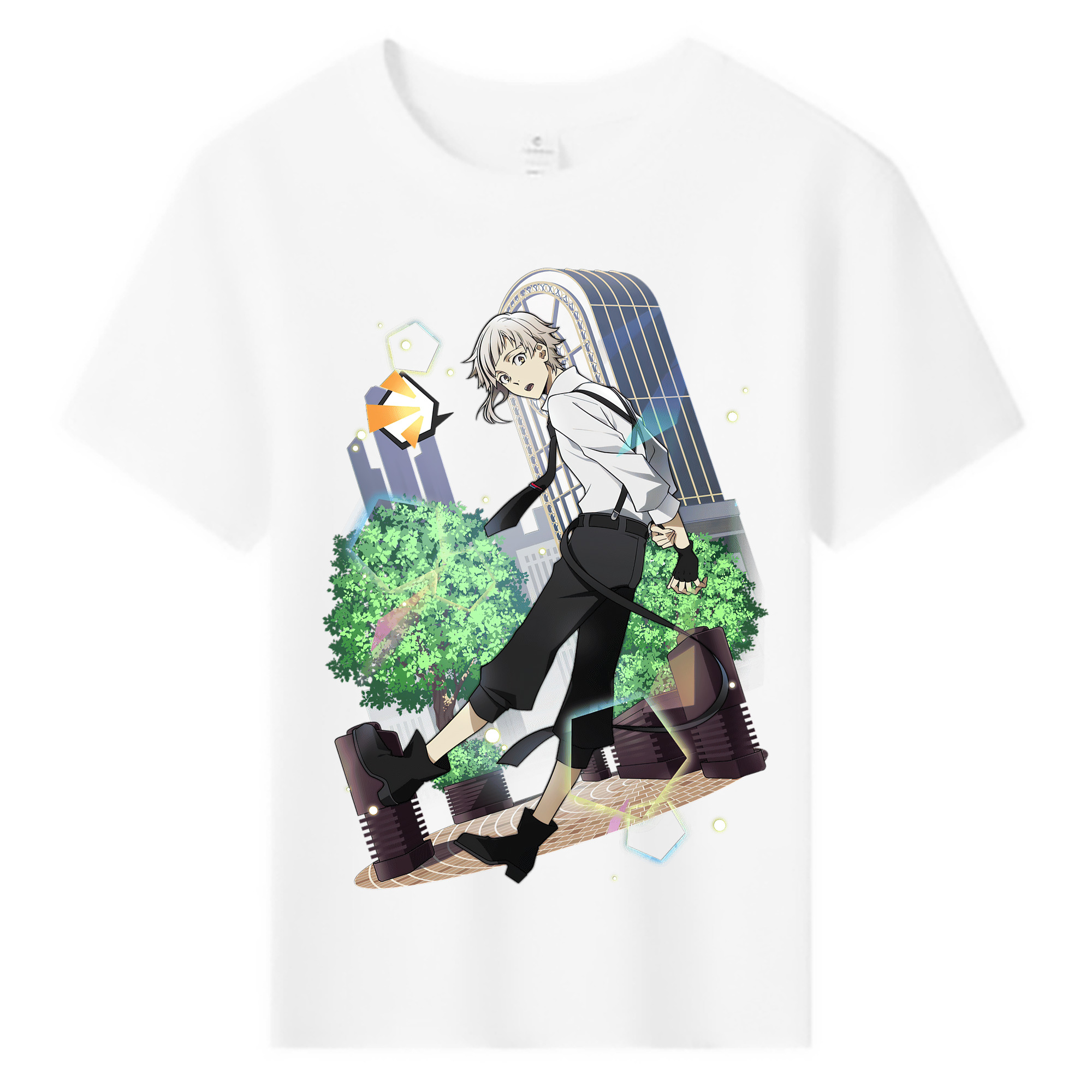 （画像用） 文豪ストレイドッグス Bungo Stray Dogs 綿100％キッズTシャツ（フロントプリント）