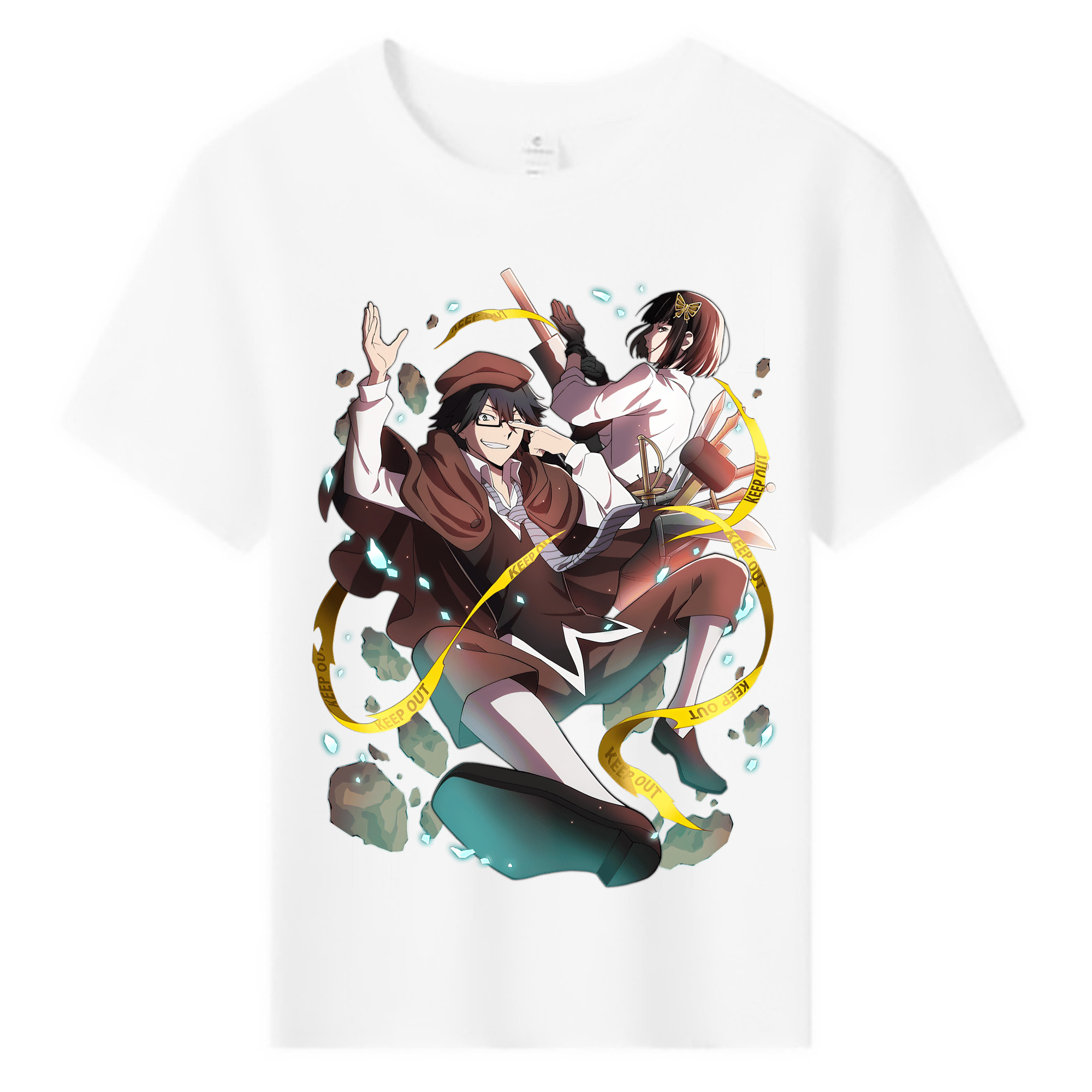 （画像用） 文豪ストレイドッグス Bungo Stray Dogs 綿100％キッズTシャツ（フロントプリント）