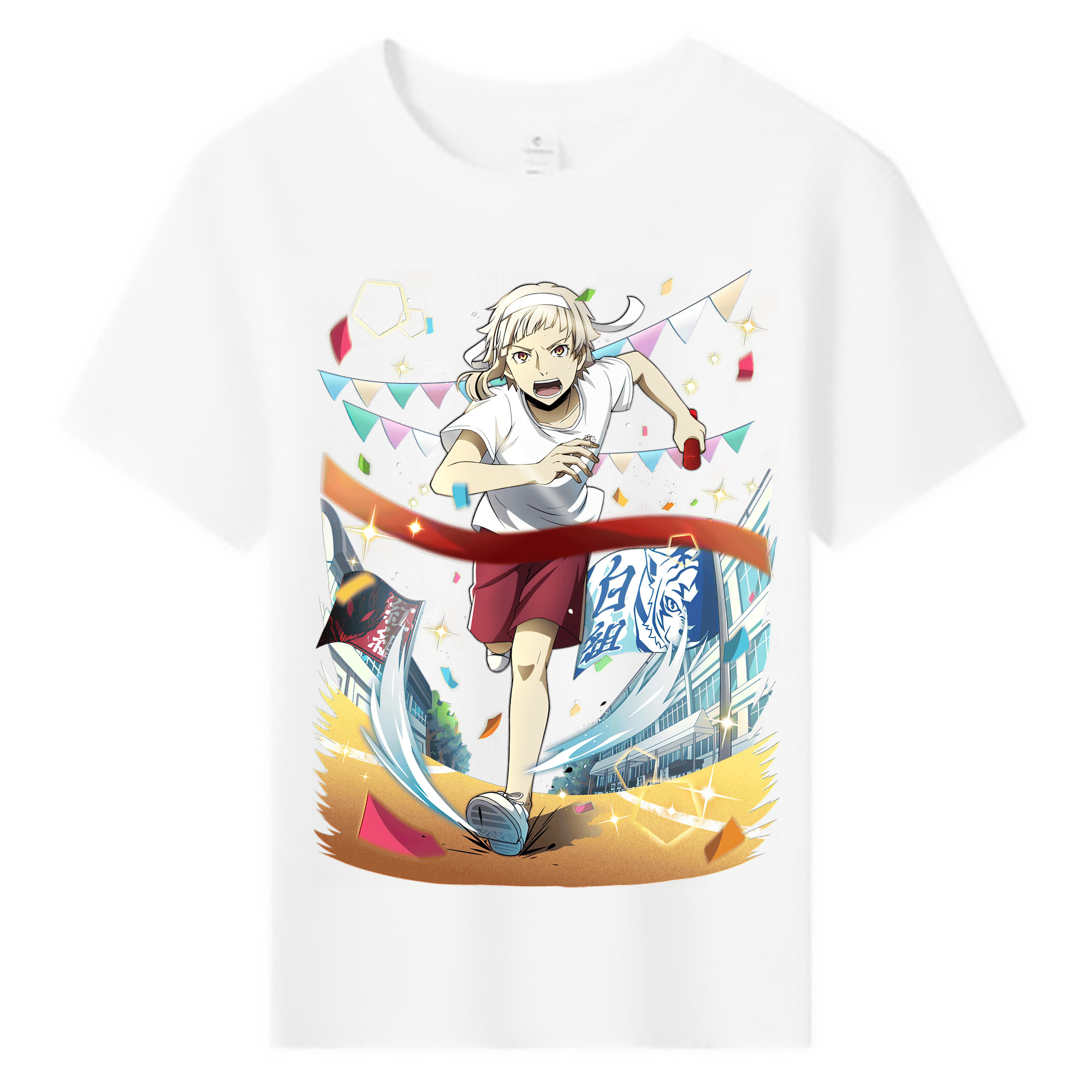 （画像用） 文豪ストレイドッグス Bungo Stray Dogs 綿100％キッズTシャツ（フロントプリント）