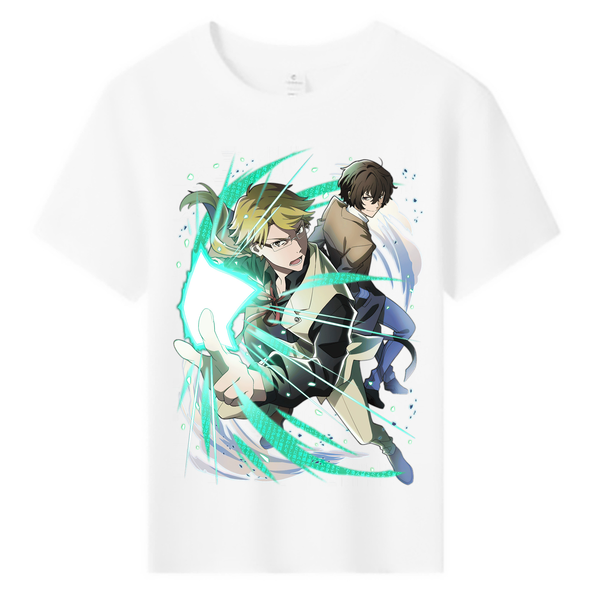 （画像用） 文豪ストレイドッグス Bungo Stray Dogs 綿100％キッズTシャツ（フロントプリント）