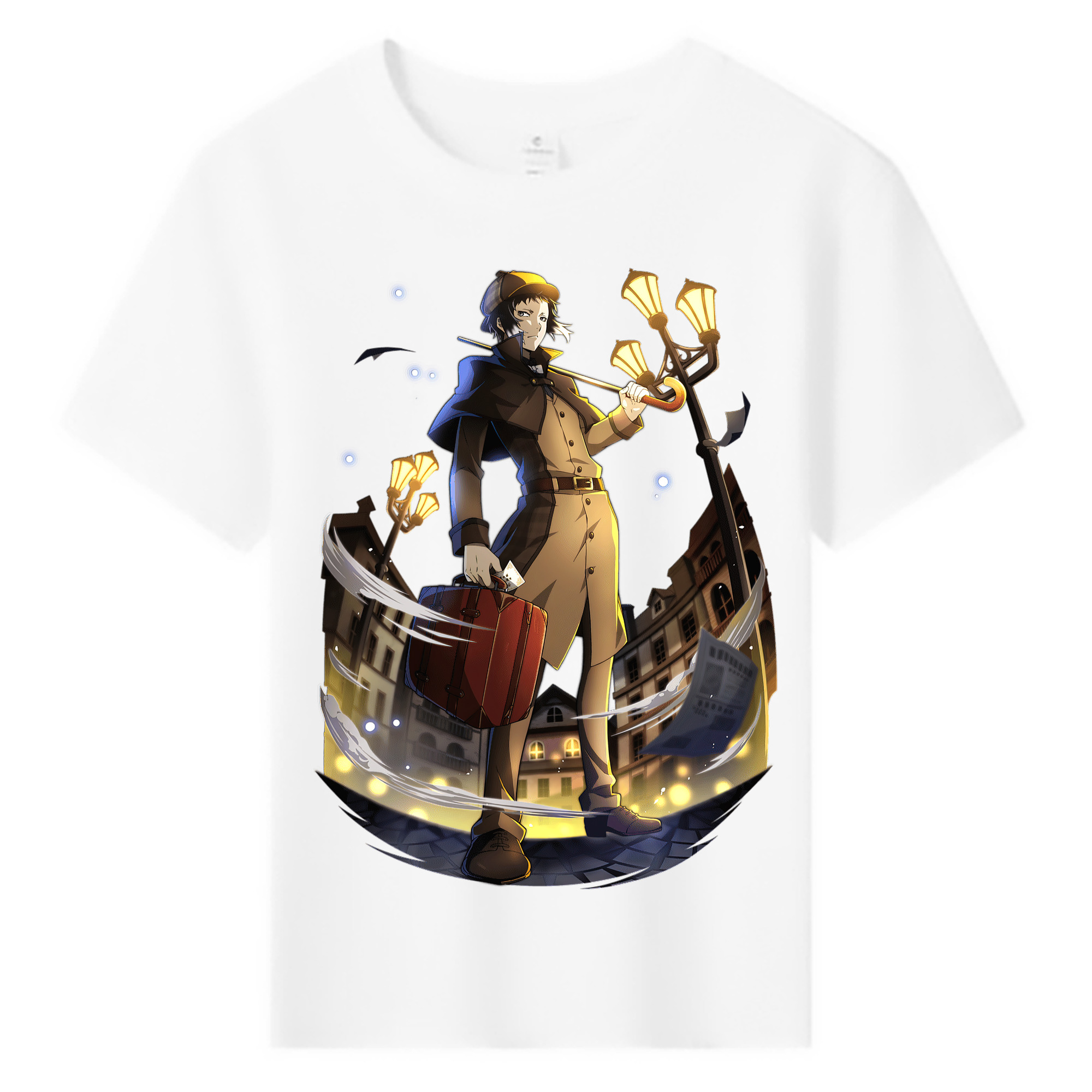 （画像用） 文豪ストレイドッグス Bungo Stray Dogs 綿100％キッズTシャツ（フロントプリント）