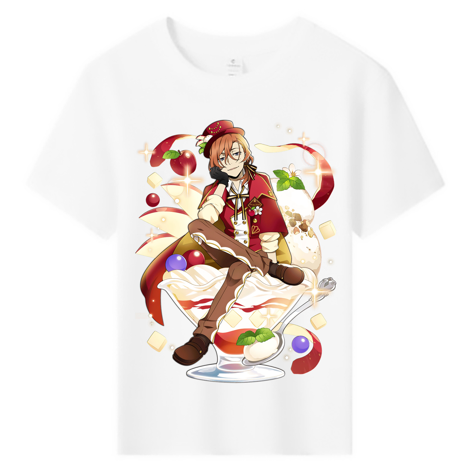 （画像用） 文豪ストレイドッグス Bungo Stray Dogs 綿100％キッズTシャツ（フロントプリント）