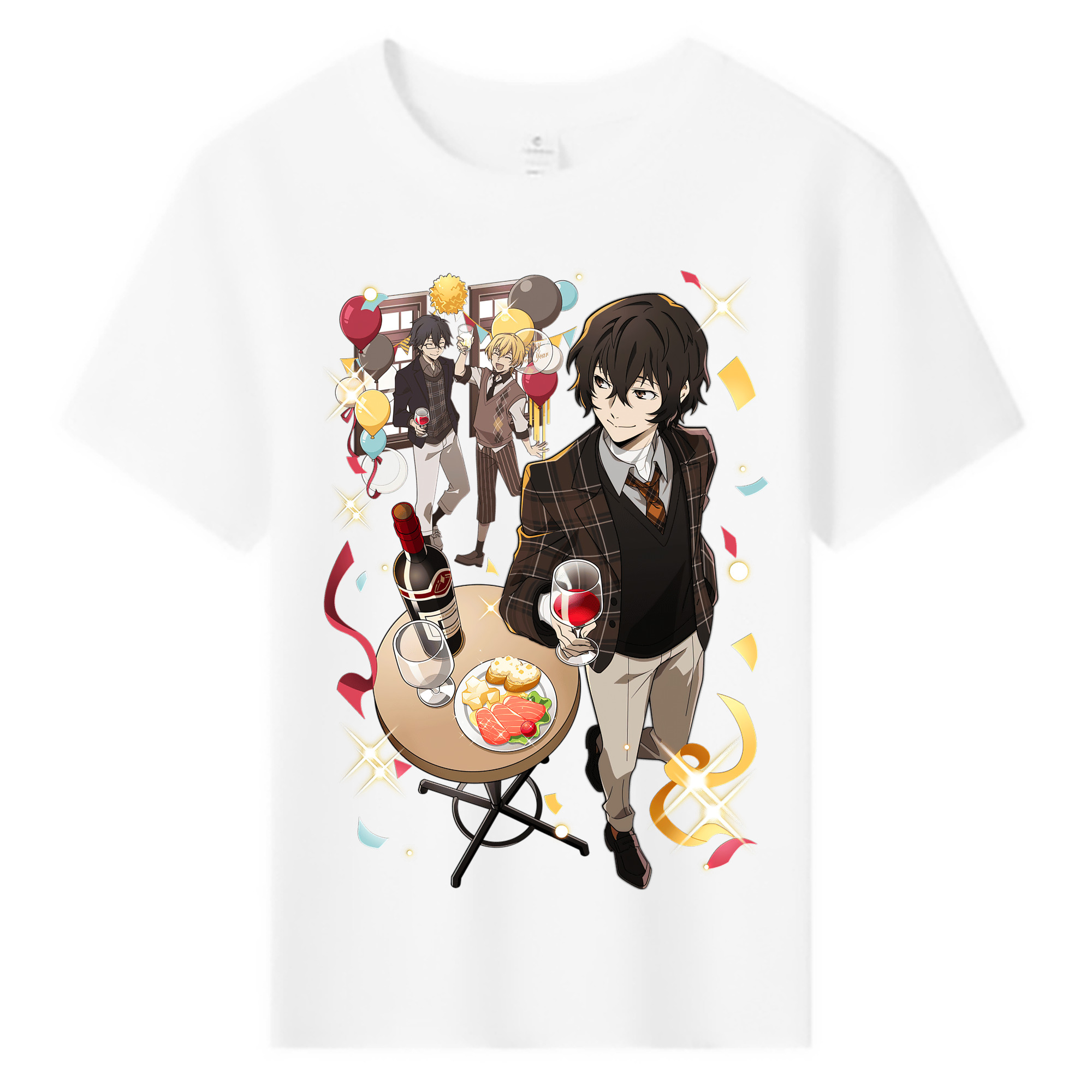 （画像用） 文豪ストレイドッグス Bungo Stray Dogs 綿100％キッズTシャツ（フロントプリント）