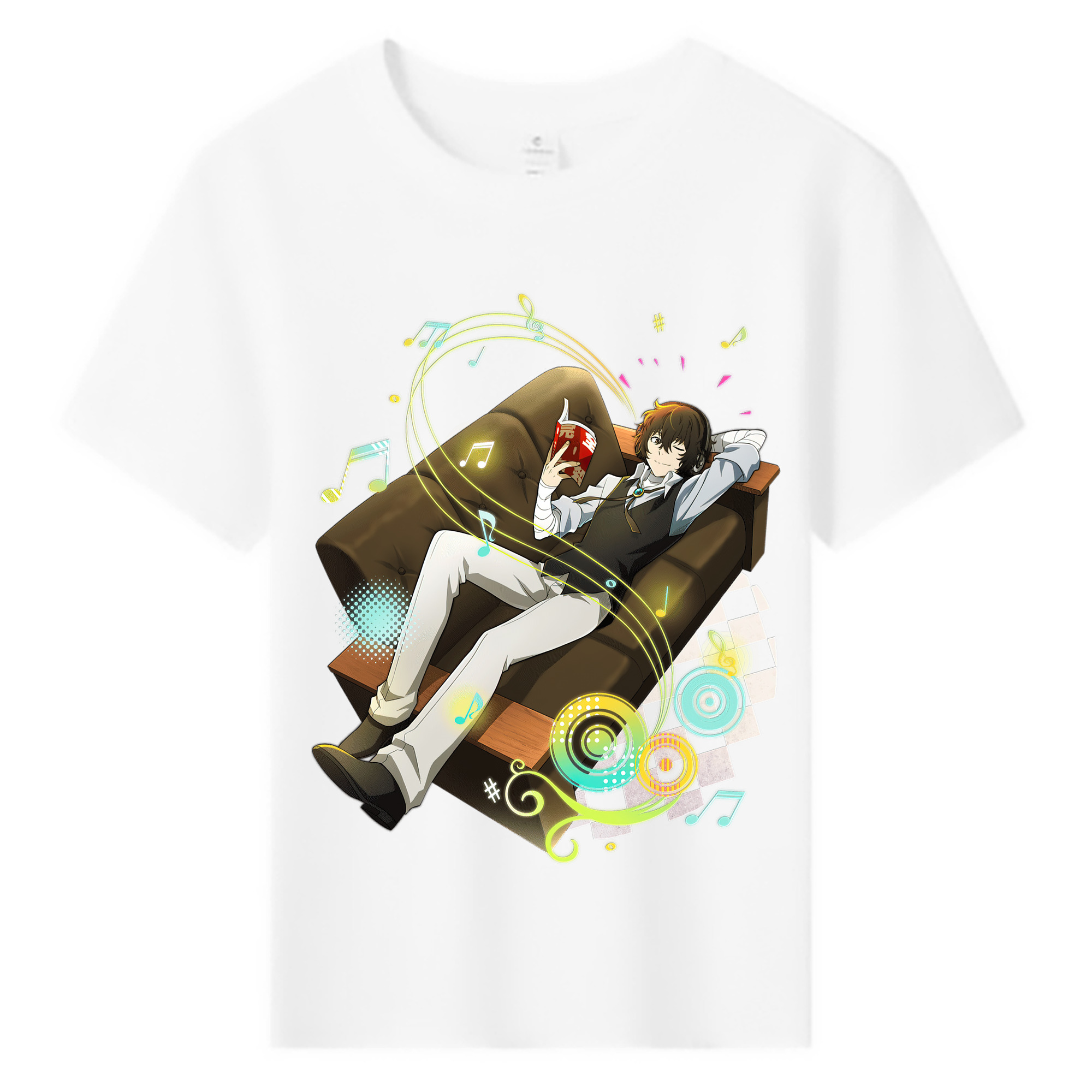 （画像用） 文豪ストレイドッグス Bungo Stray Dogs 綿100％キッズTシャツ（フロントプリント）