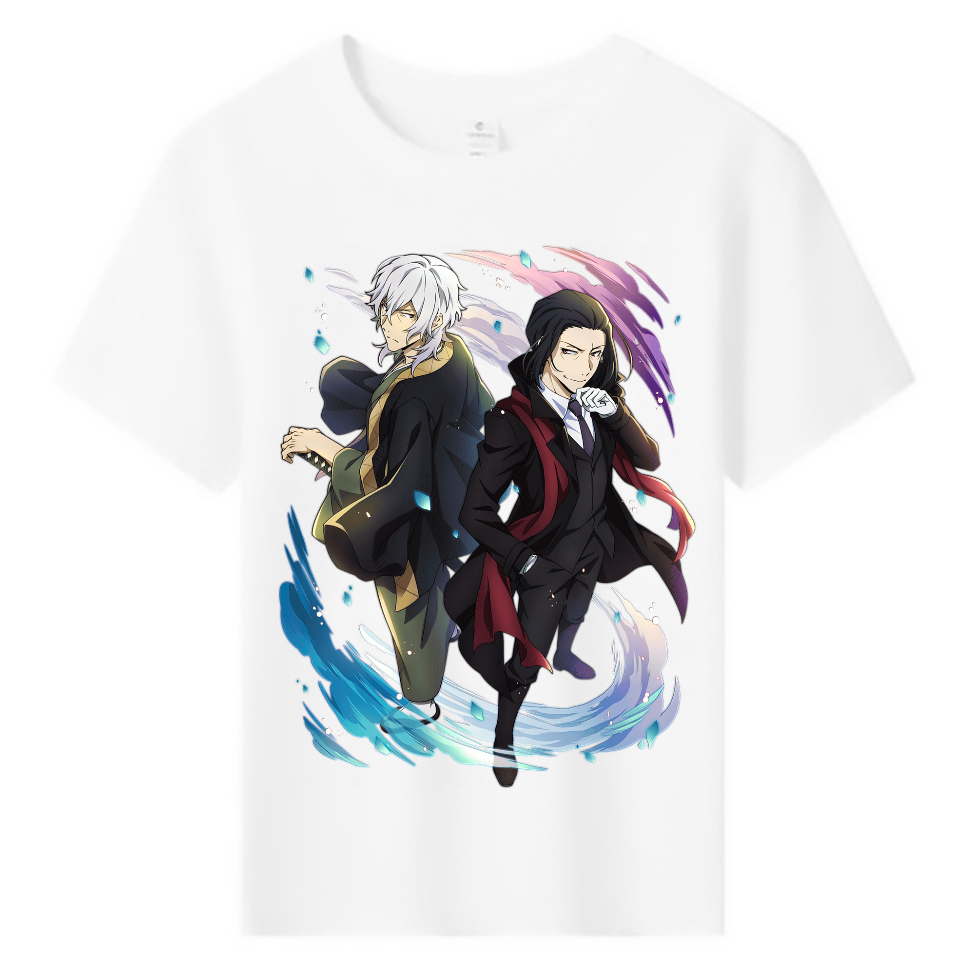 （画像用） 文豪ストレイドッグス Bungo Stray Dogs 綿100％キッズTシャツ（フロントプリント）