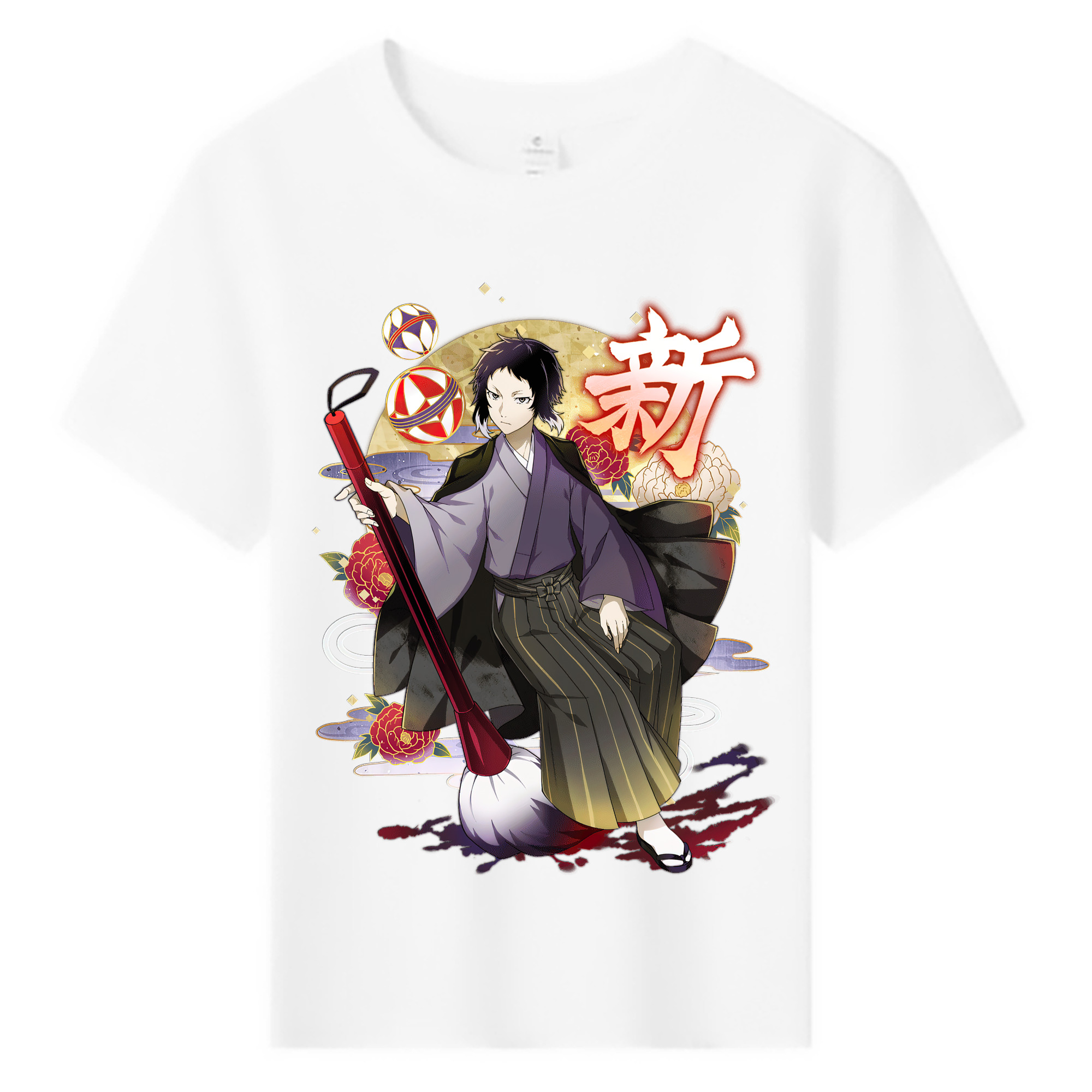 （画像用） 文豪ストレイドッグス Bungo Stray Dogs 綿100％キッズTシャツ（フロントプリント）