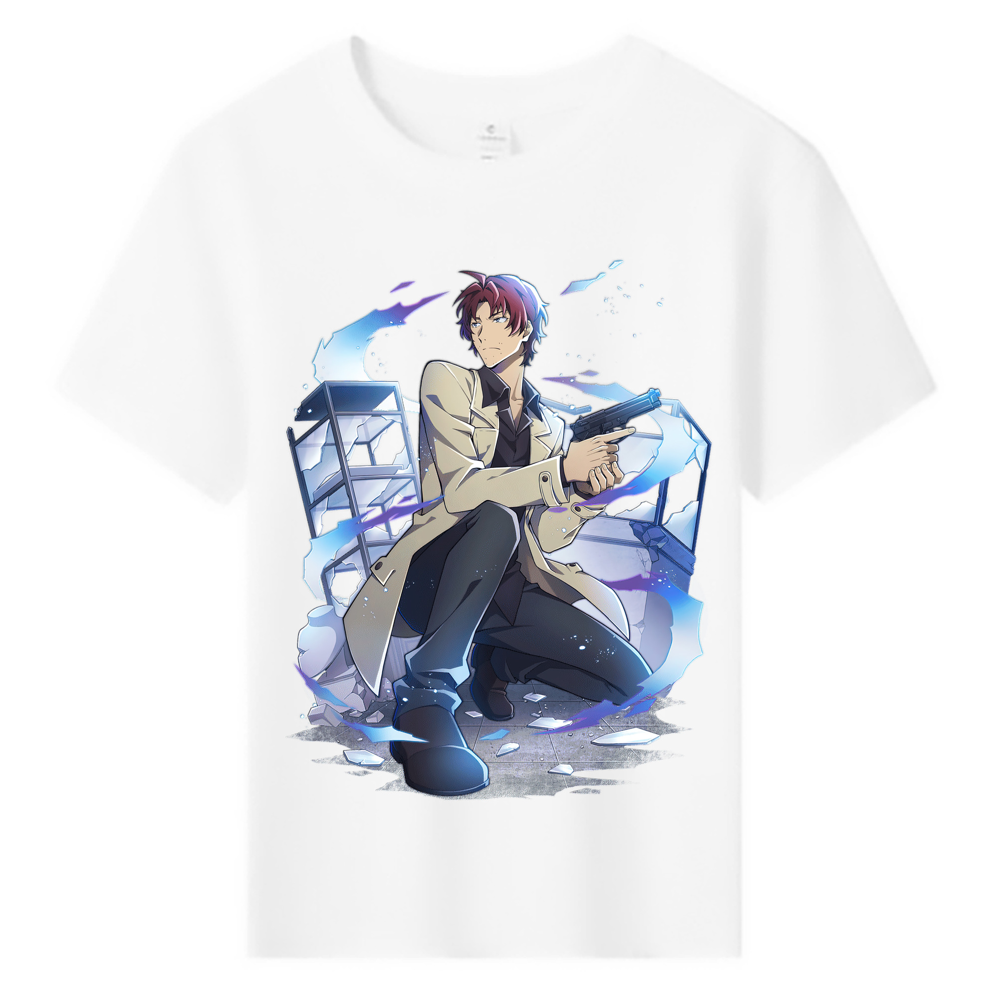 （画像用） 文豪ストレイドッグス Bungo Stray Dogs 綿100％キッズTシャツ（フロントプリント）