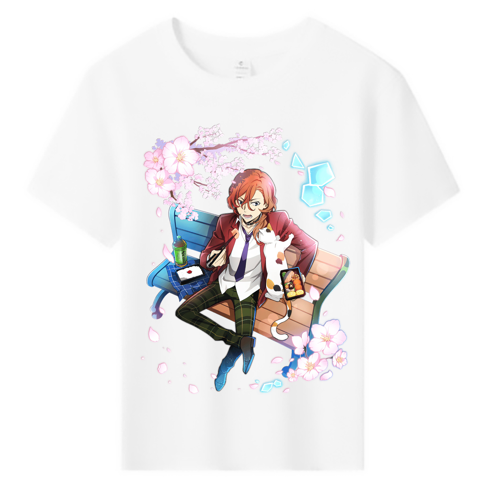 （画像用） 文豪ストレイドッグス Bungo Stray Dogs 綿100％キッズTシャツ（フロントプリント）