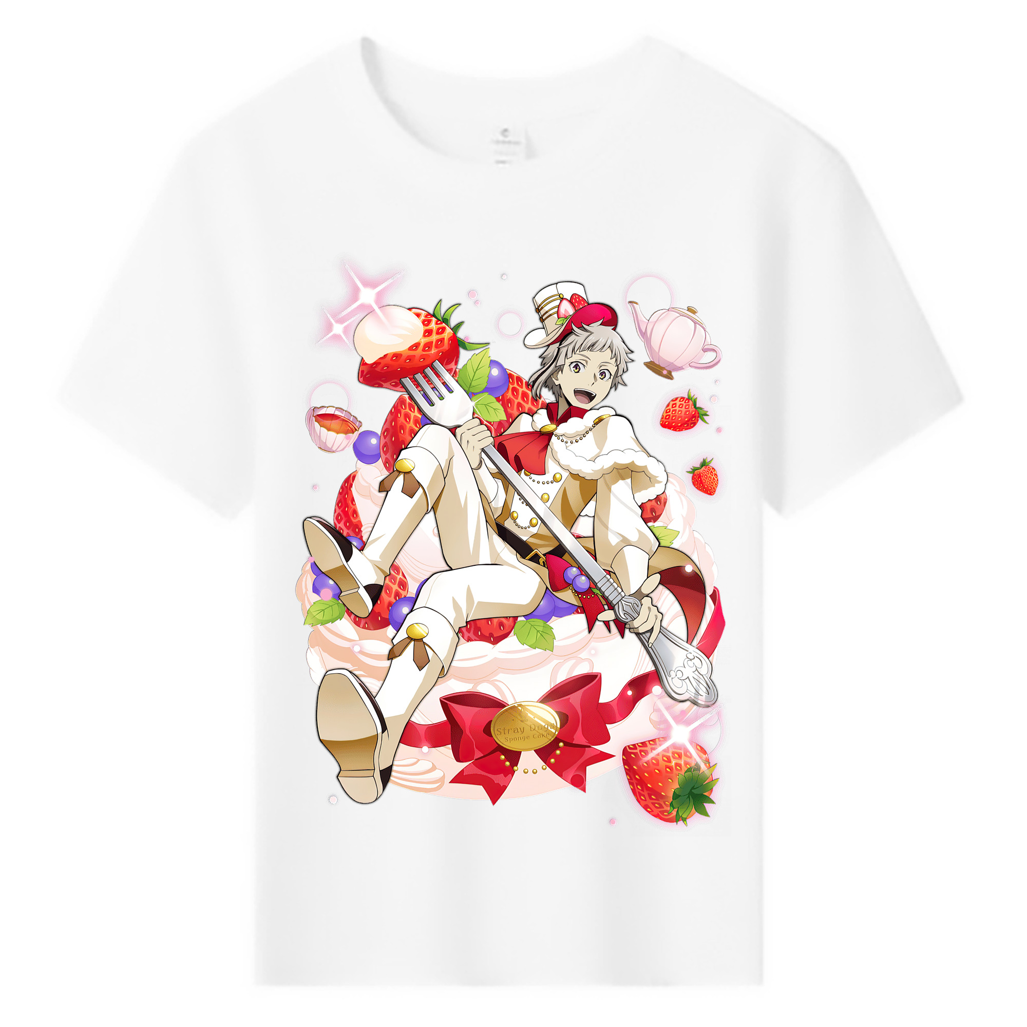 （画像用） 文豪ストレイドッグス Bungo Stray Dogs 綿100％キッズTシャツ（フロントプリント）