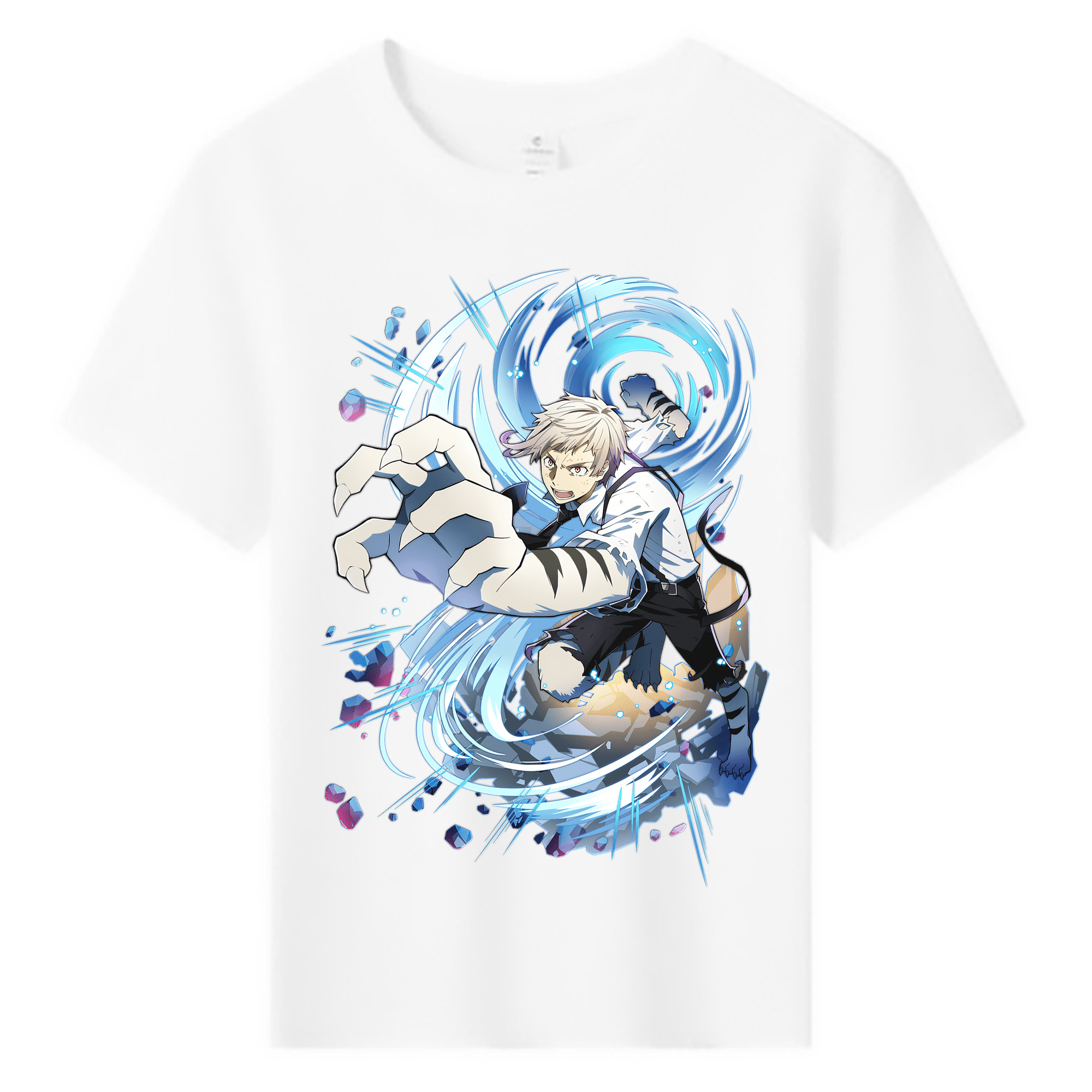 （画像用） 文豪ストレイドッグス Bungo Stray Dogs 綿100％キッズTシャツ（フロントプリント）