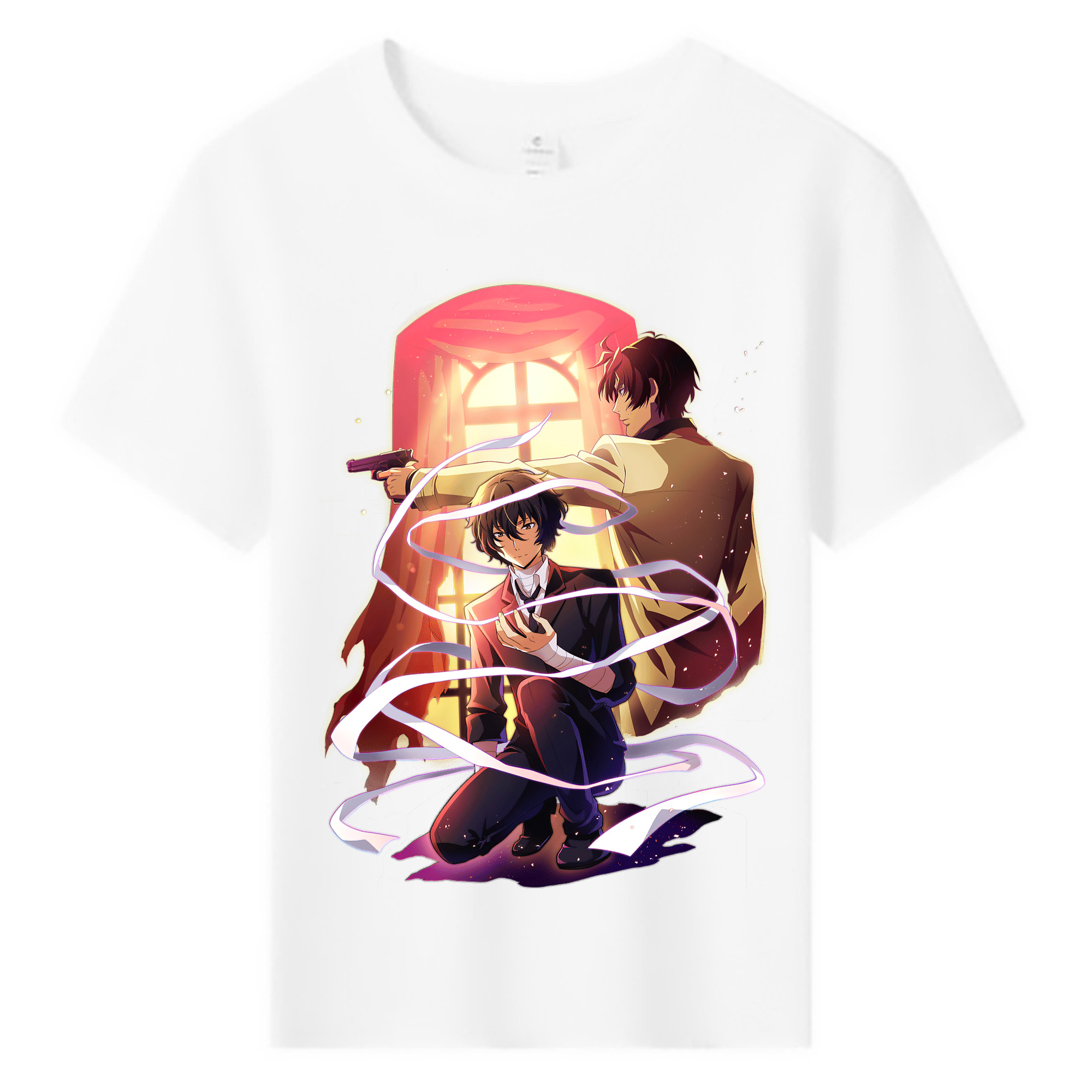 （画像用） 文豪ストレイドッグス Bungo Stray Dogs 綿100％キッズTシャツ（フロントプリント）