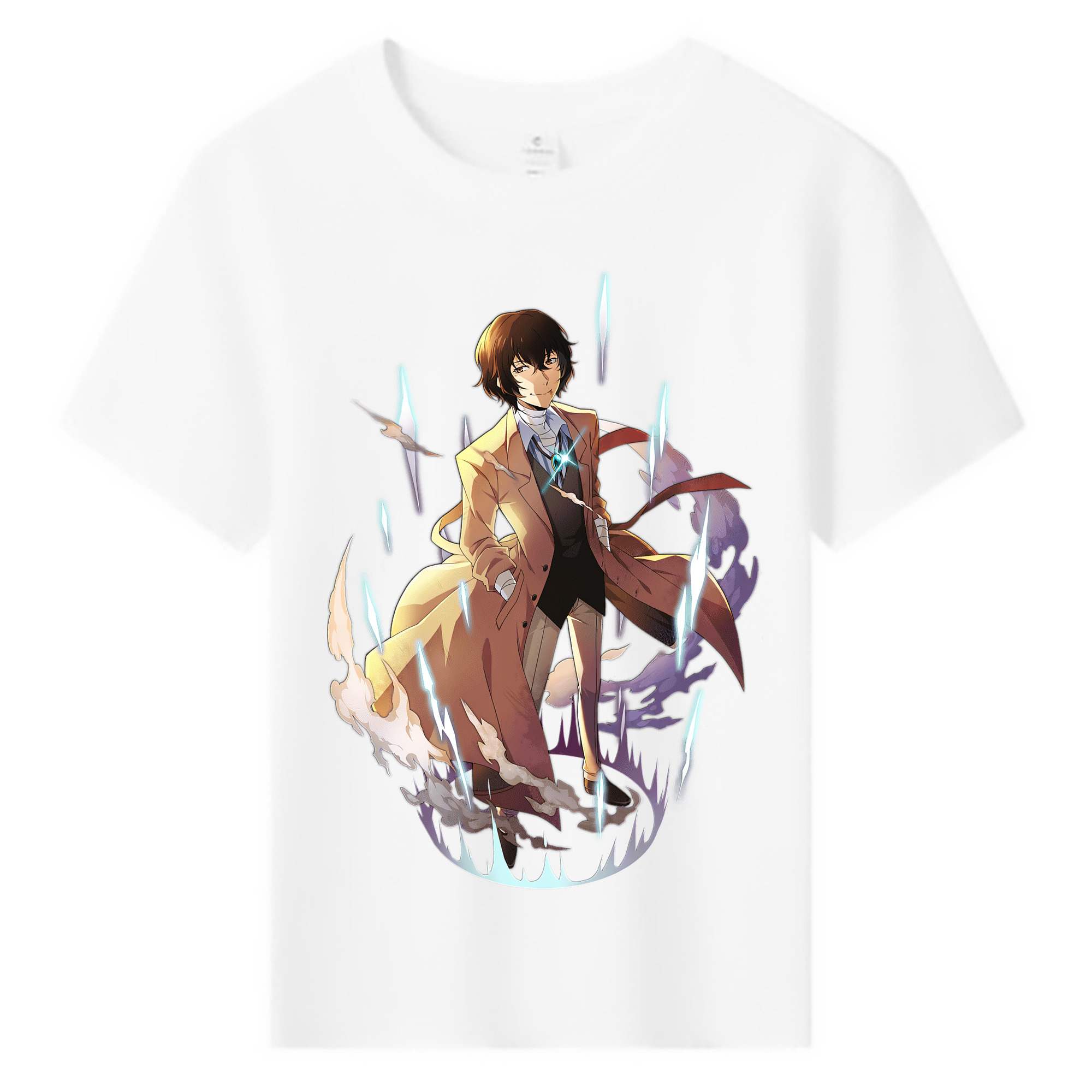 （画像用） 文豪ストレイドッグス Bungo Stray Dogs 綿100％キッズTシャツ（フロントプリント）