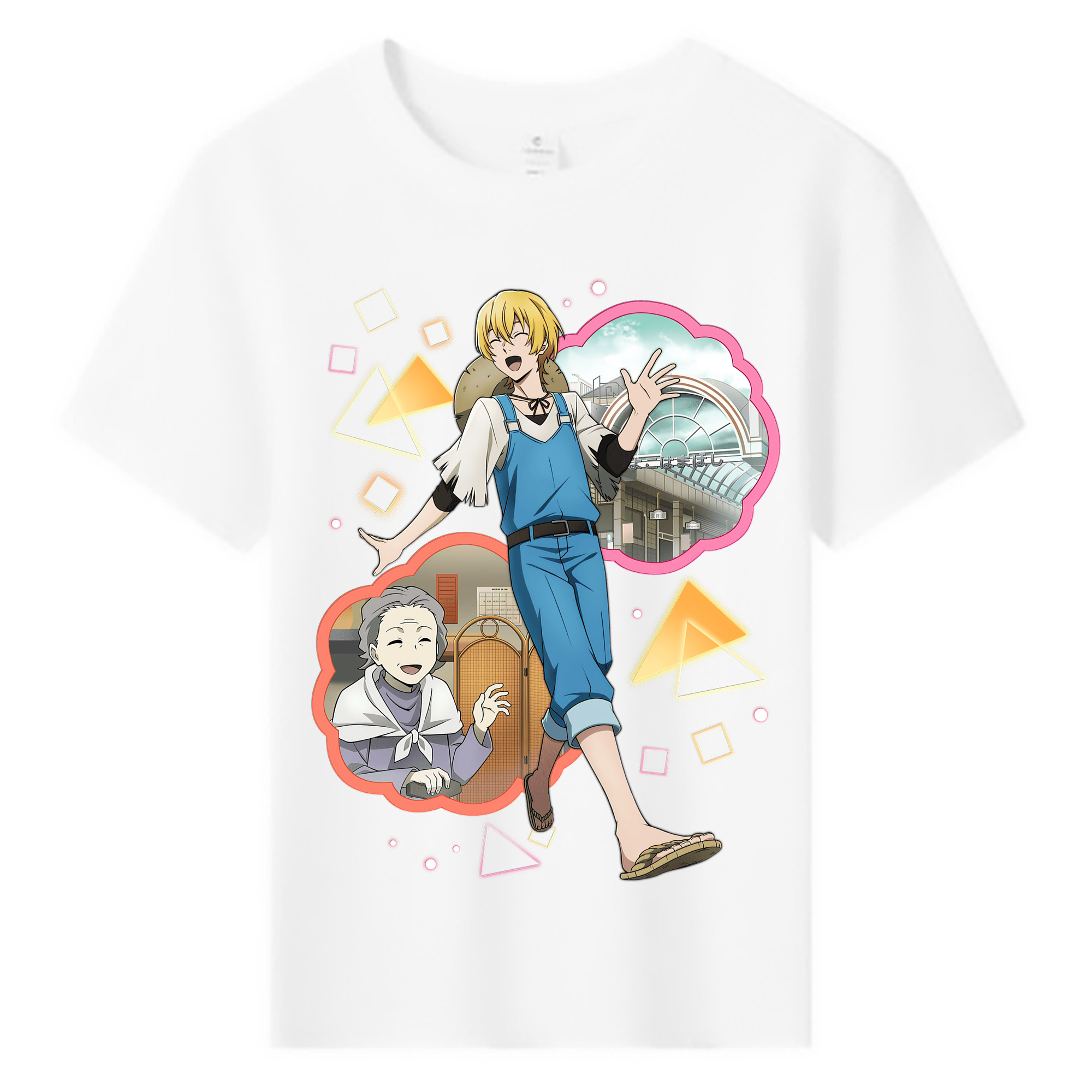 （画像用） 文豪ストレイドッグス Bungo Stray Dogs 綿100％キッズTシャツ（フロントプリント）