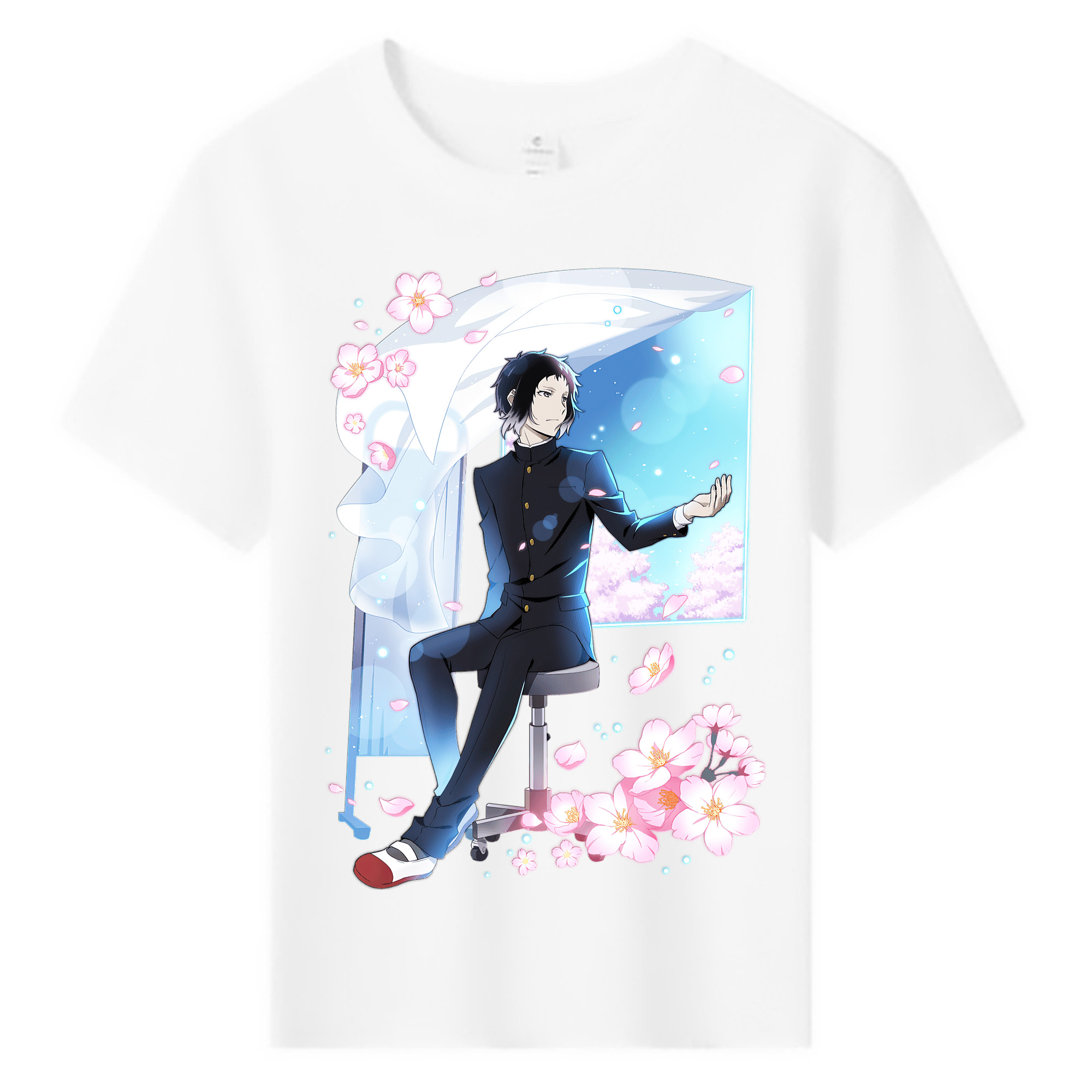 （画像用） 文豪ストレイドッグス Bungo Stray Dogs 綿100％キッズTシャツ（フロントプリント）