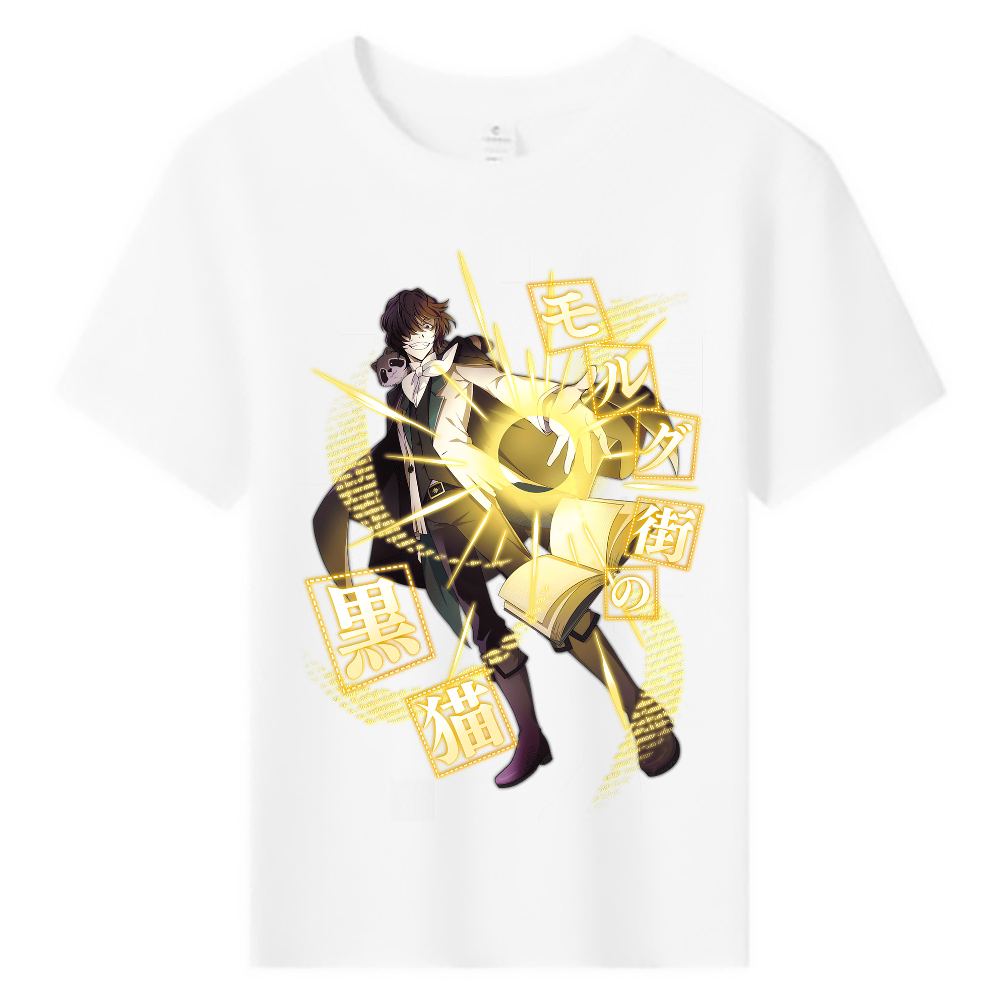 （画像用） 文豪ストレイドッグス Bungo Stray Dogs 綿100％キッズTシャツ（フロントプリント）