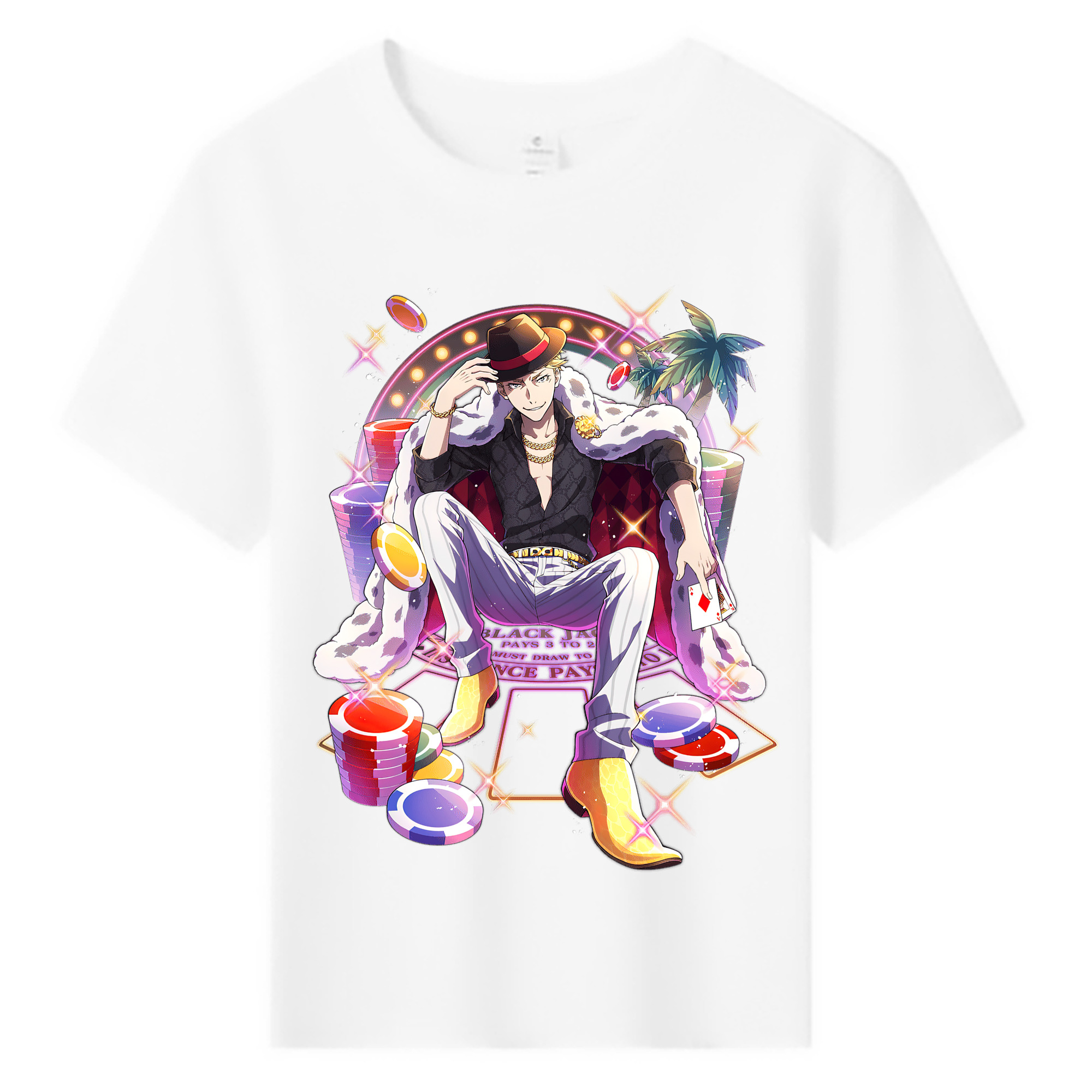 （画像用） 文豪ストレイドッグス Bungo Stray Dogs 綿100％キッズTシャツ（フロントプリント）