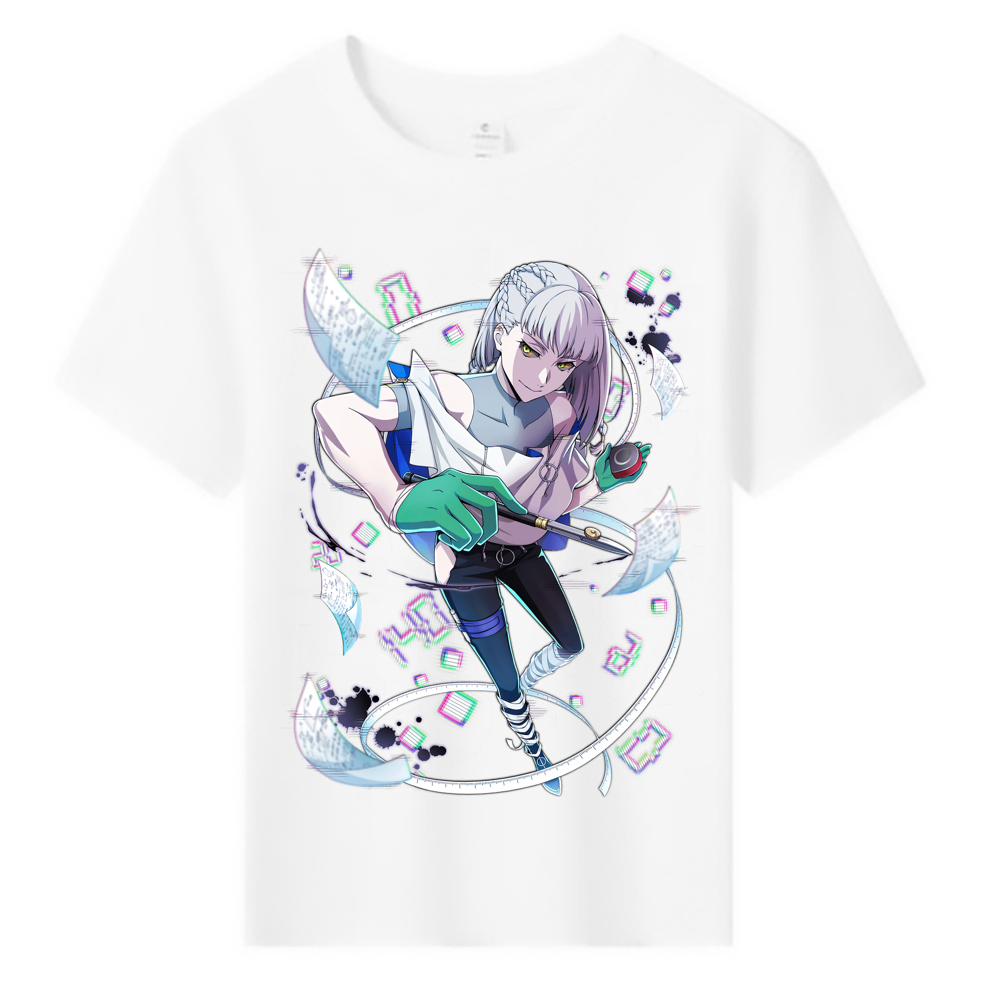 （画像用） 文豪ストレイドッグス Bungo Stray Dogs 綿100％キッズTシャツ（フロントプリント）
