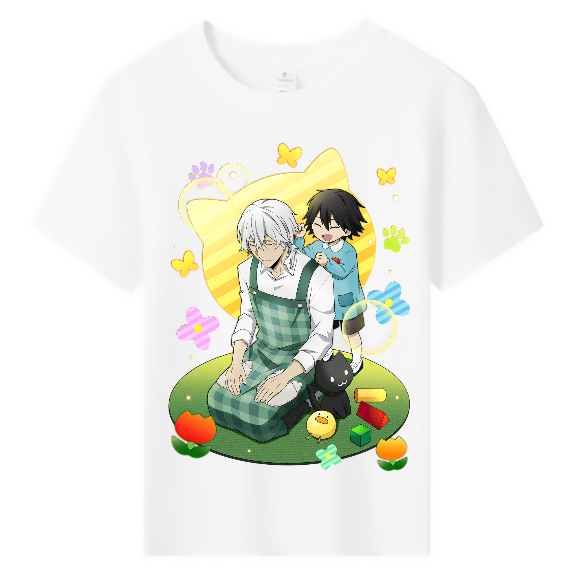（画像用） 文豪ストレイドッグス Bungo Stray Dogs 綿100％キッズTシャツ（フロントプリント）