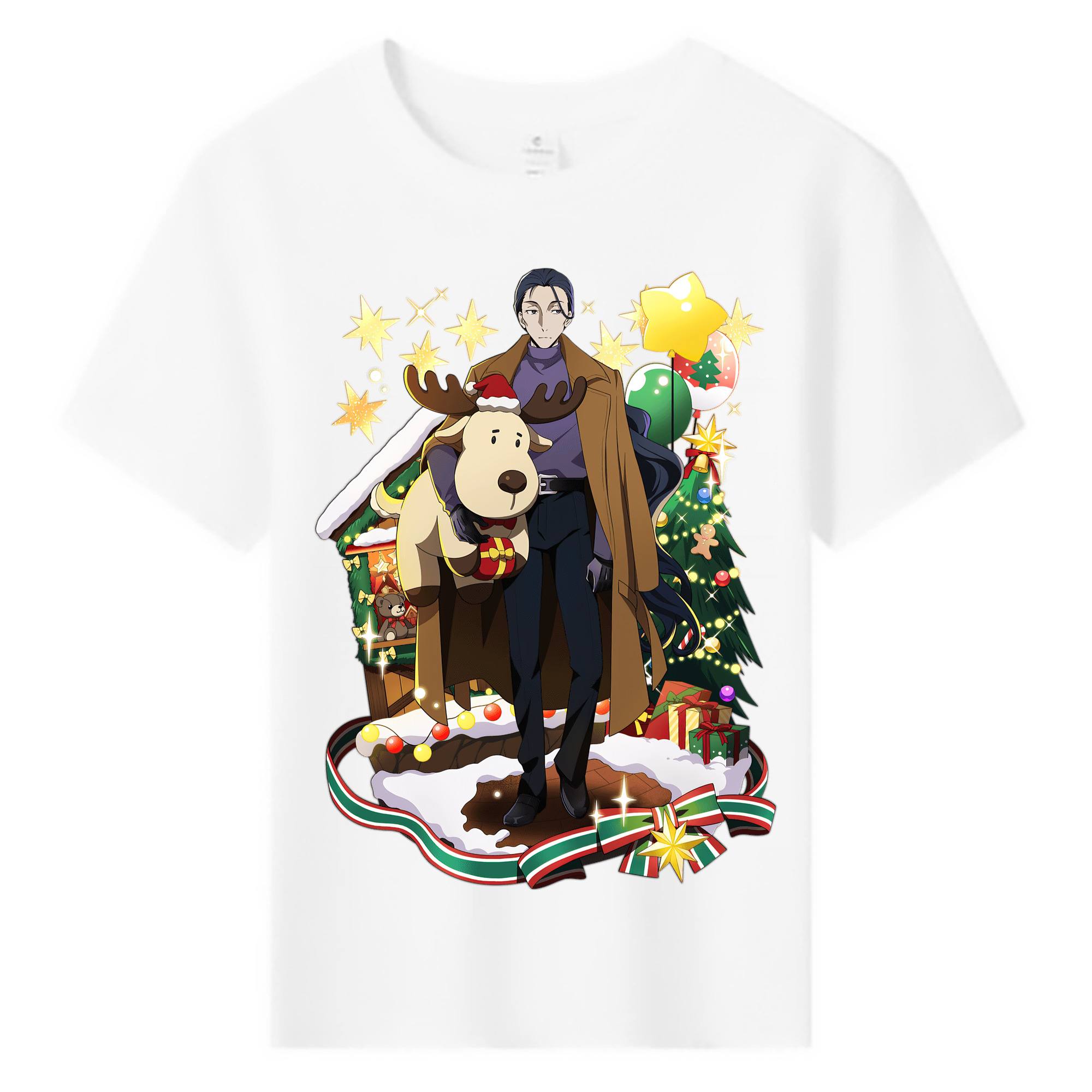 （画像用） 文豪ストレイドッグス Bungo Stray Dogs 綿100％キッズTシャツ（フロントプリント）