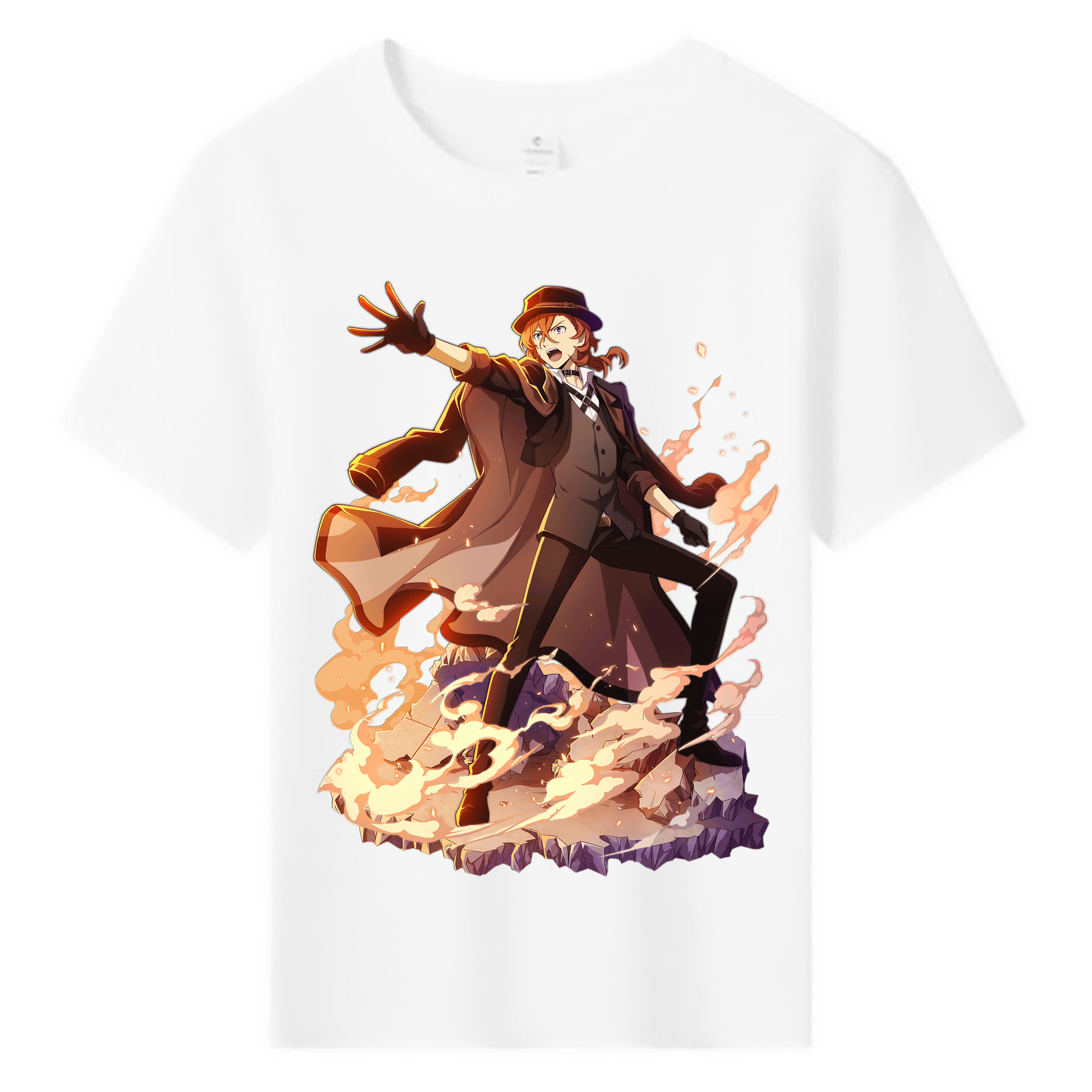 （画像用） 文豪ストレイドッグス Bungo Stray Dogs 綿100％キッズTシャツ（フロントプリント）