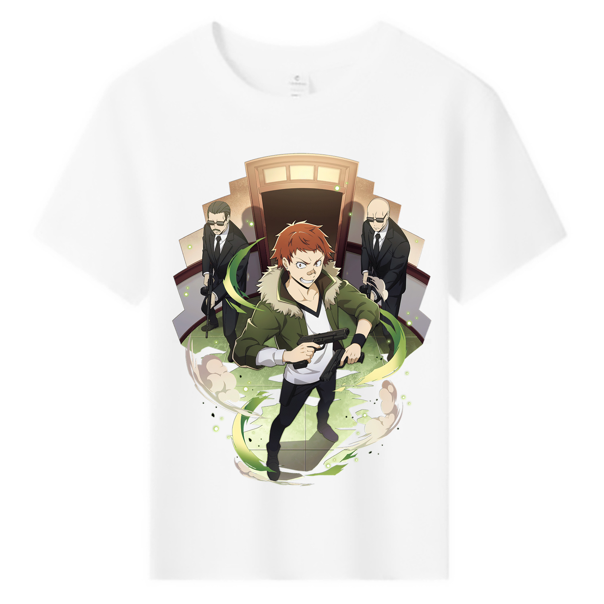 （画像用） 文豪ストレイドッグス Bungo Stray Dogs 綿100％キッズTシャツ（フロントプリント）