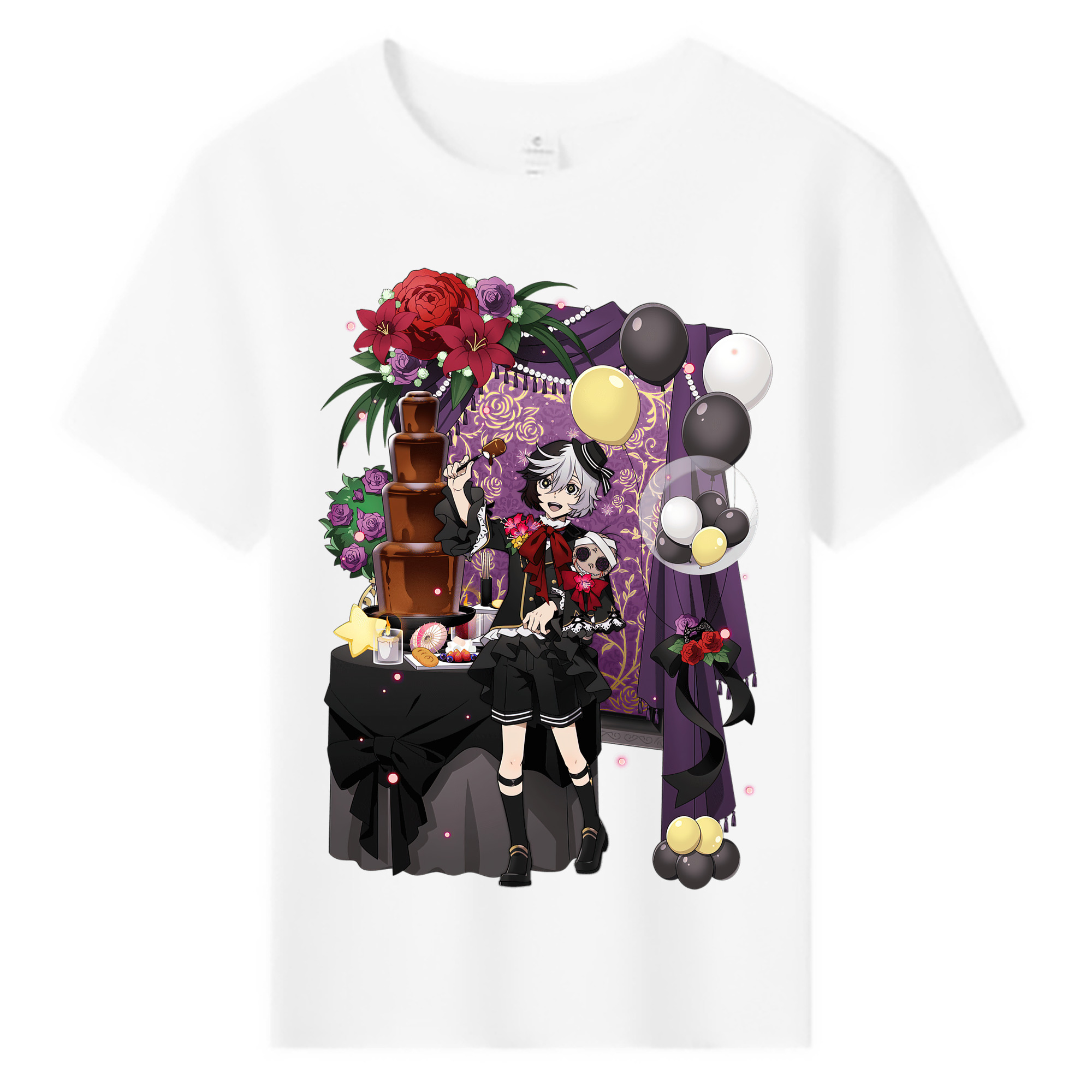 （画像用） 文豪ストレイドッグス Bungo Stray Dogs 綿100％キッズTシャツ（フロントプリント）