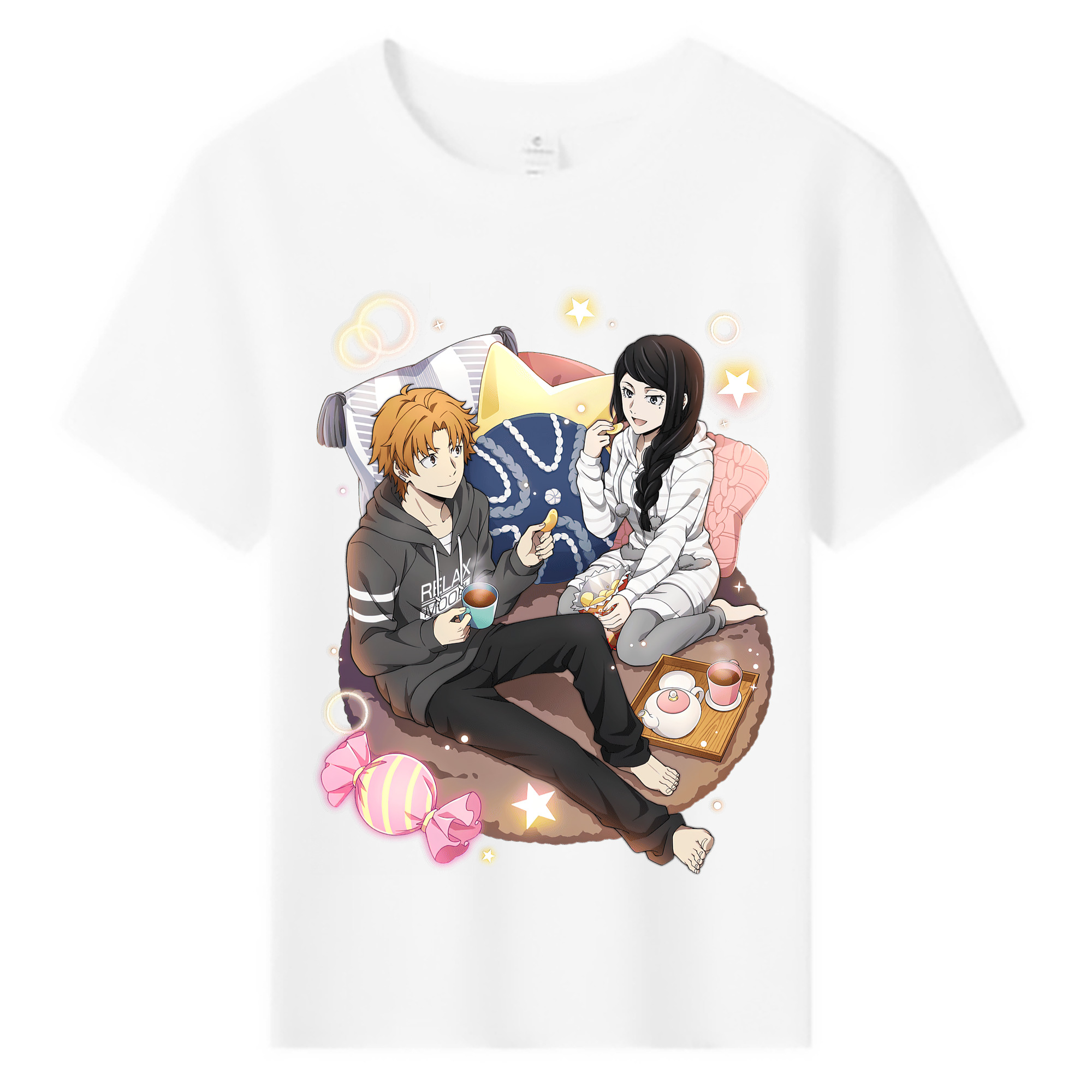 （画像用） 文豪ストレイドッグス Bungo Stray Dogs 綿100％キッズTシャツ（フロントプリント）