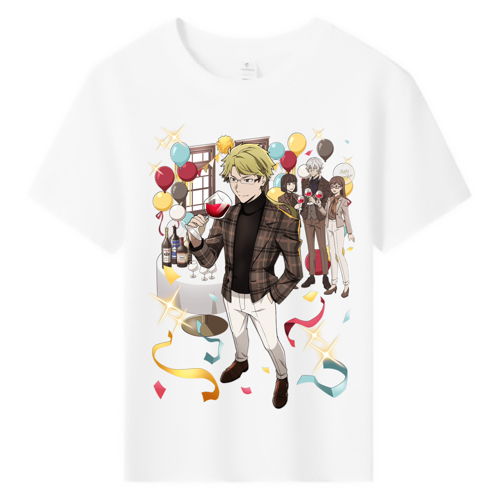 （画像用） 文豪ストレイドッグス Bungo Stray Dogs 綿100％キッズTシャツ（フロントプリント）